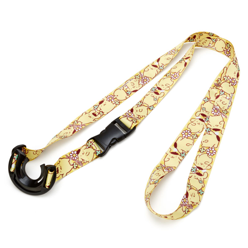 สายคล้องขวดน้ำ Bottle Strap ลาย Pompompurin ใช้คล้องคอ คล้องไหล่ เวลาทำกิจกรรม outdoor หรือไว้คล้องให้คุณหนู ๆ ได้ ขนาดกว้าง 2.5 ซม. ยาว 135 ซม.