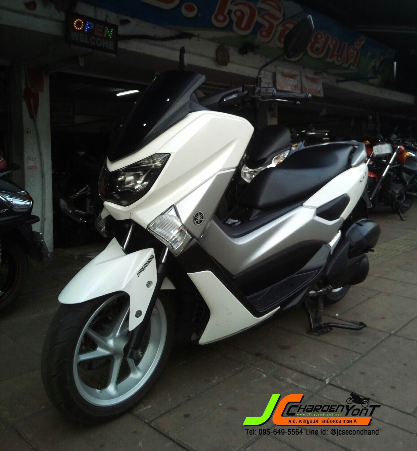 "รถบ้านมือเดียวคันนี้เลย" YAMAHA N-MAX155(ABS) จดทะเบียนปลายปี59 สภาพสวยเดิม เครื่องดีเงียบ ไม่แกะ วิ่งดีขี่นิ่มศูนย์ตรง ไม่มีล้ม