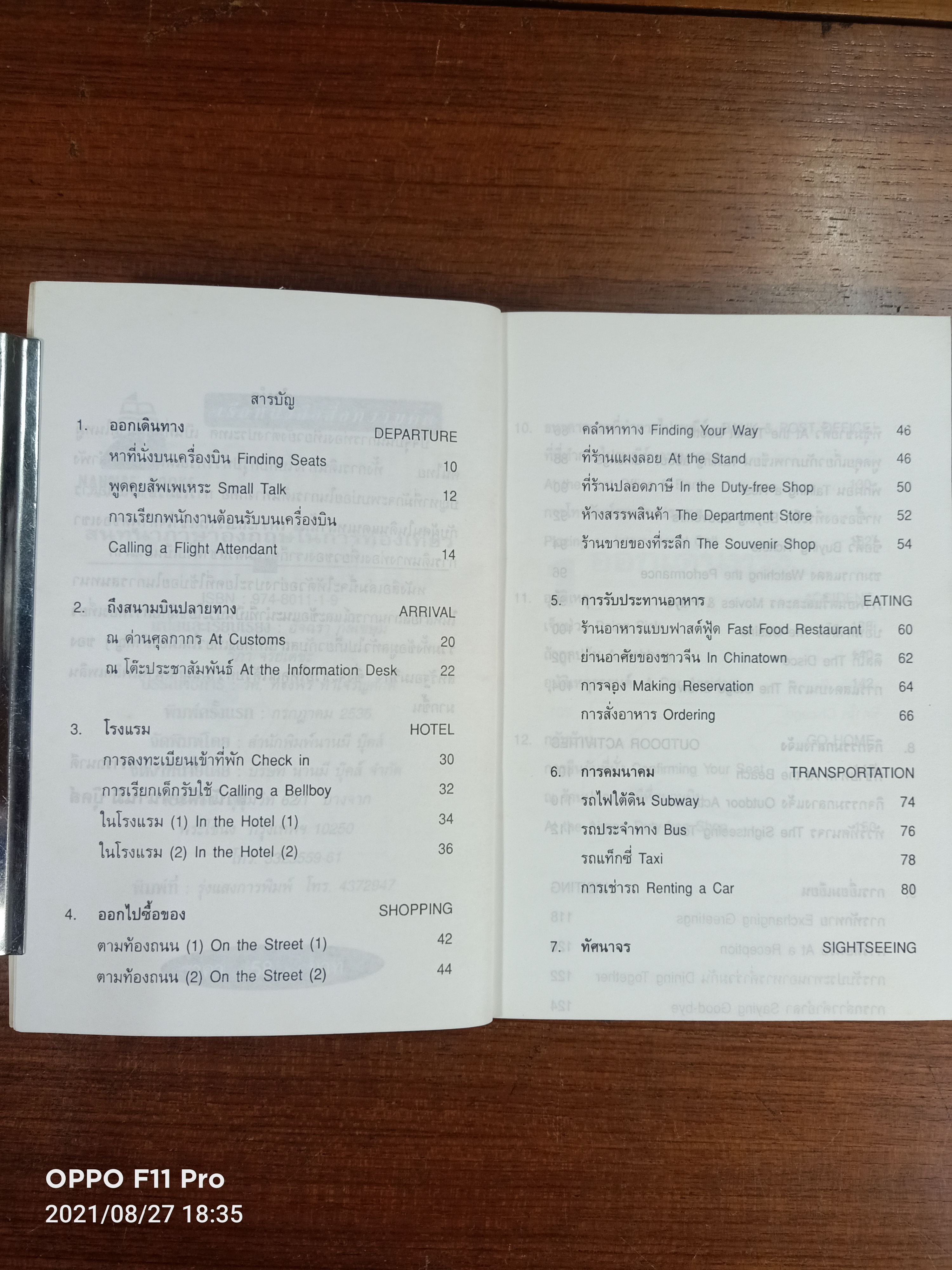 สนทนาภาษาอังกฤษในการท่องเที่ยว / แปลโดย อัจฉรา กุลเขษม วิภา จริยเตชะ