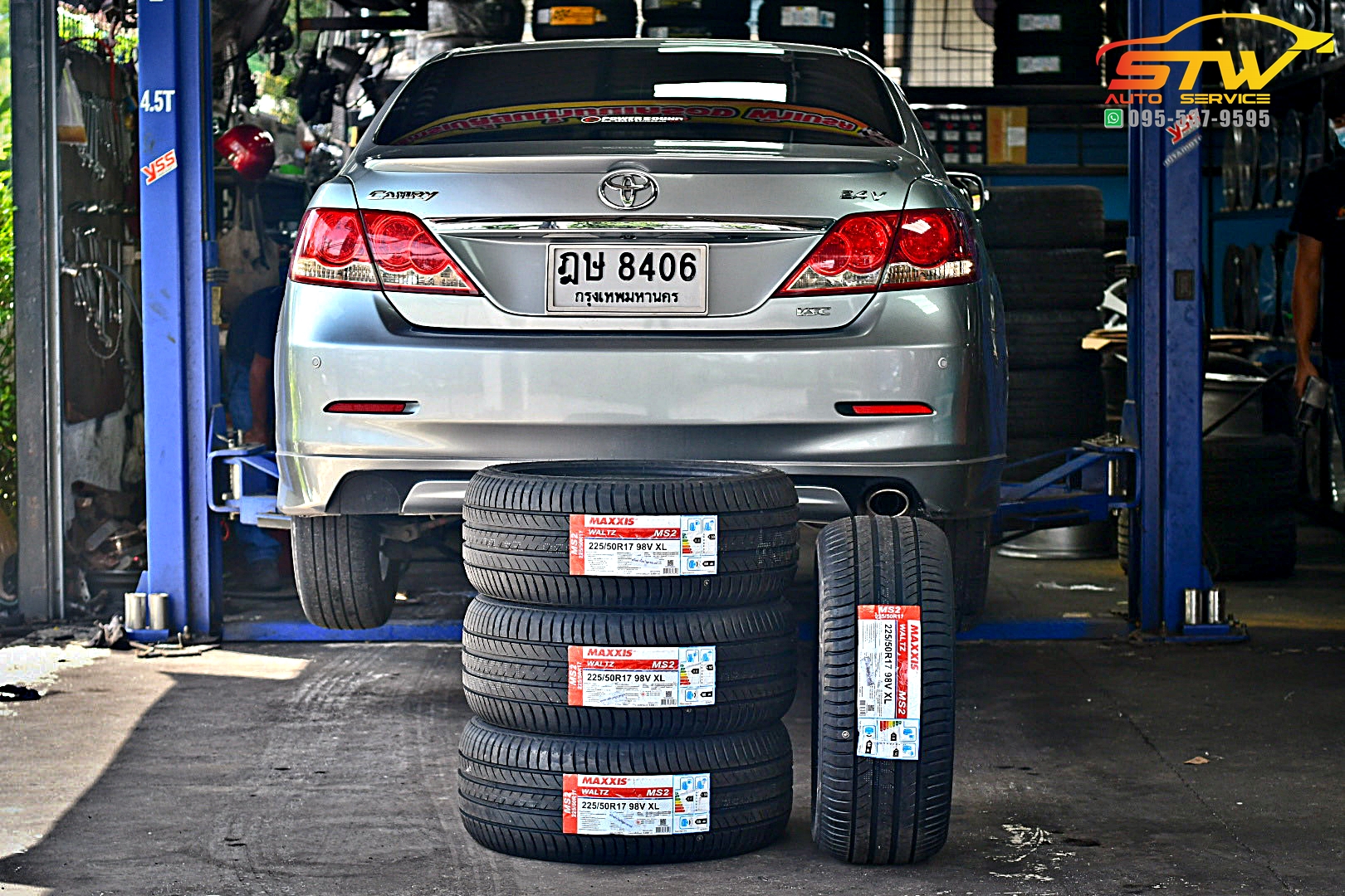ยางใหม่ MAXXIS WALTZ MS2 225/50R17 98V