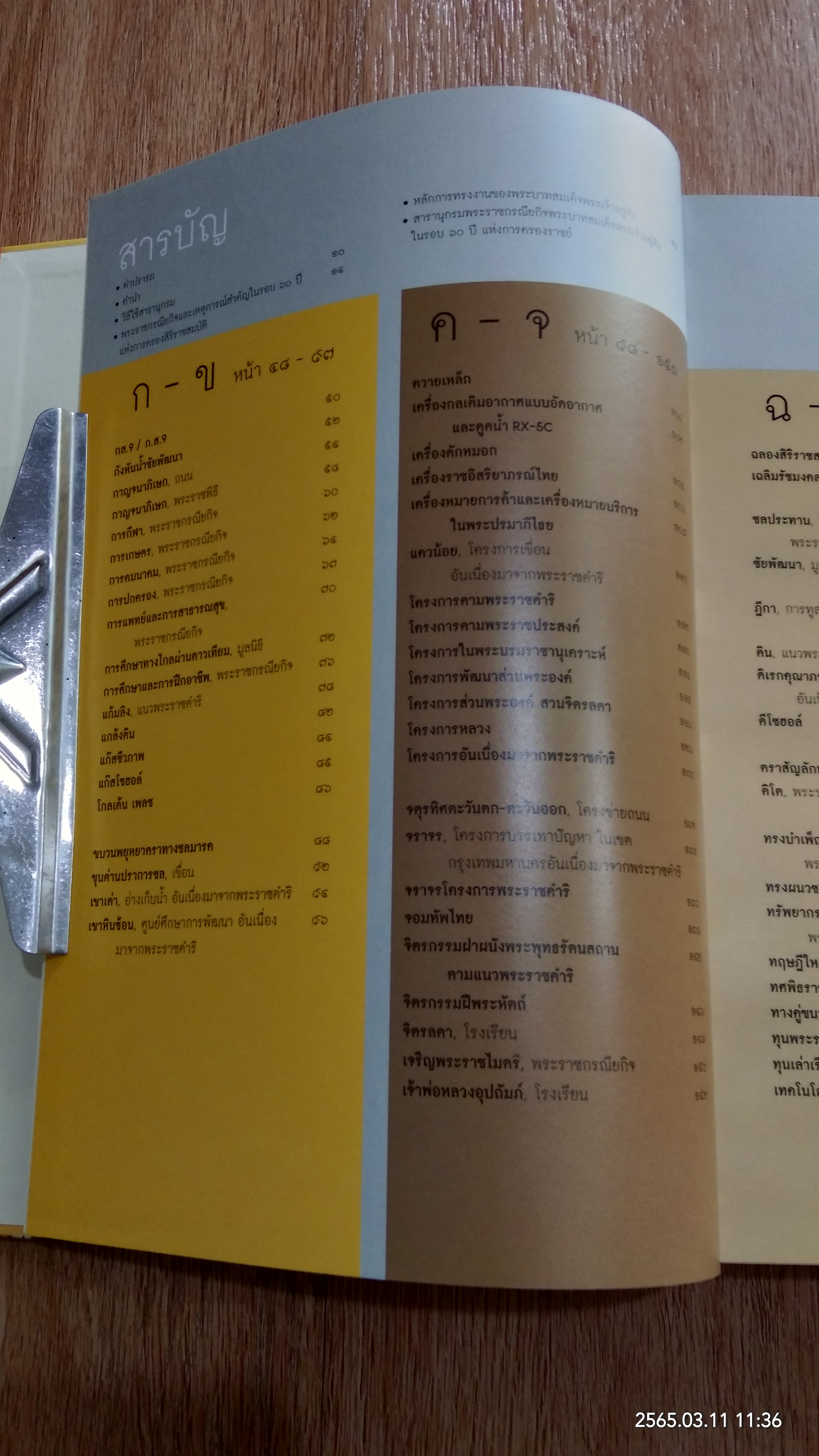 สารานุกรมพระราชกรณียกิจ พระบาทสมเด็จพระเจ้าอยู่หัว ในรอบ ๖๐ ปี แห่งการครองราชย์