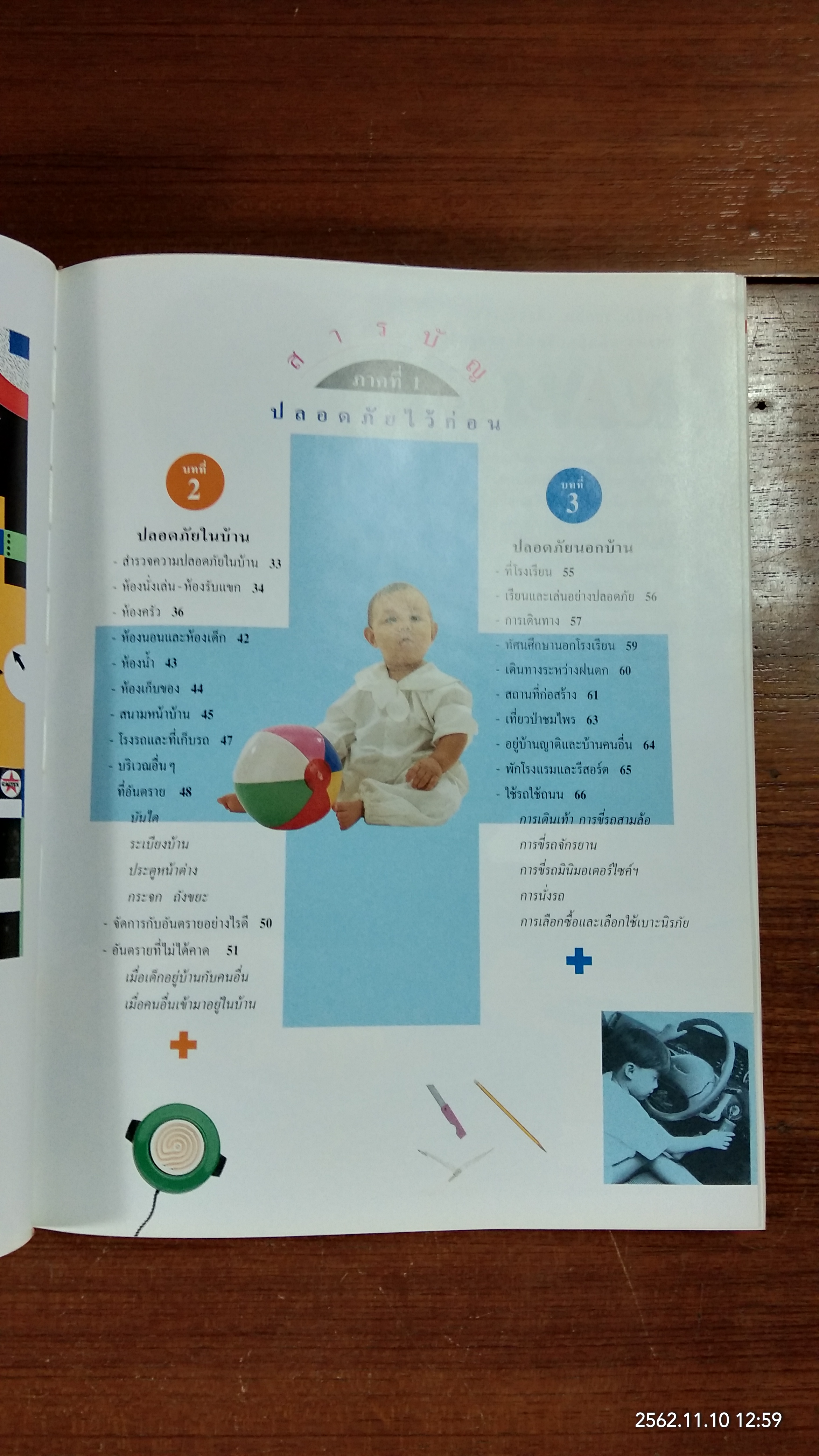 คู่มือ ป้องกันอุบัติภัย ให้ลูกรัก / รักลูก