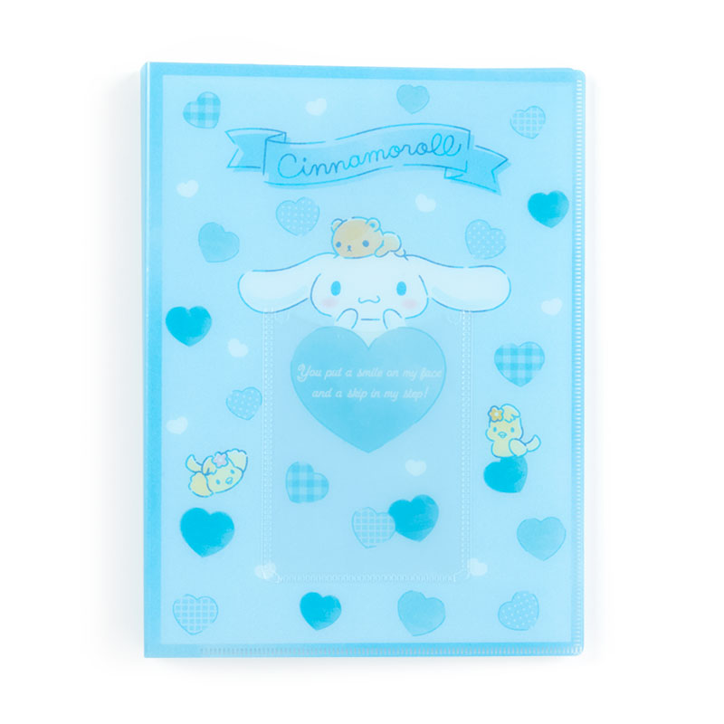 อัลบั้มใส่การ์ด/โพลารอยด์/รูป/บัตร แบบ Cinnamoroll สายติ่ง สายไอดอล ต้องมี ! ขนาด 16.3 x 2 x 22 ซม. / ช่องใส่ 6.7 x 9.8 ซม. ใส่ได้ 64 ใบ (มีที่ปกหน้าด้วย)