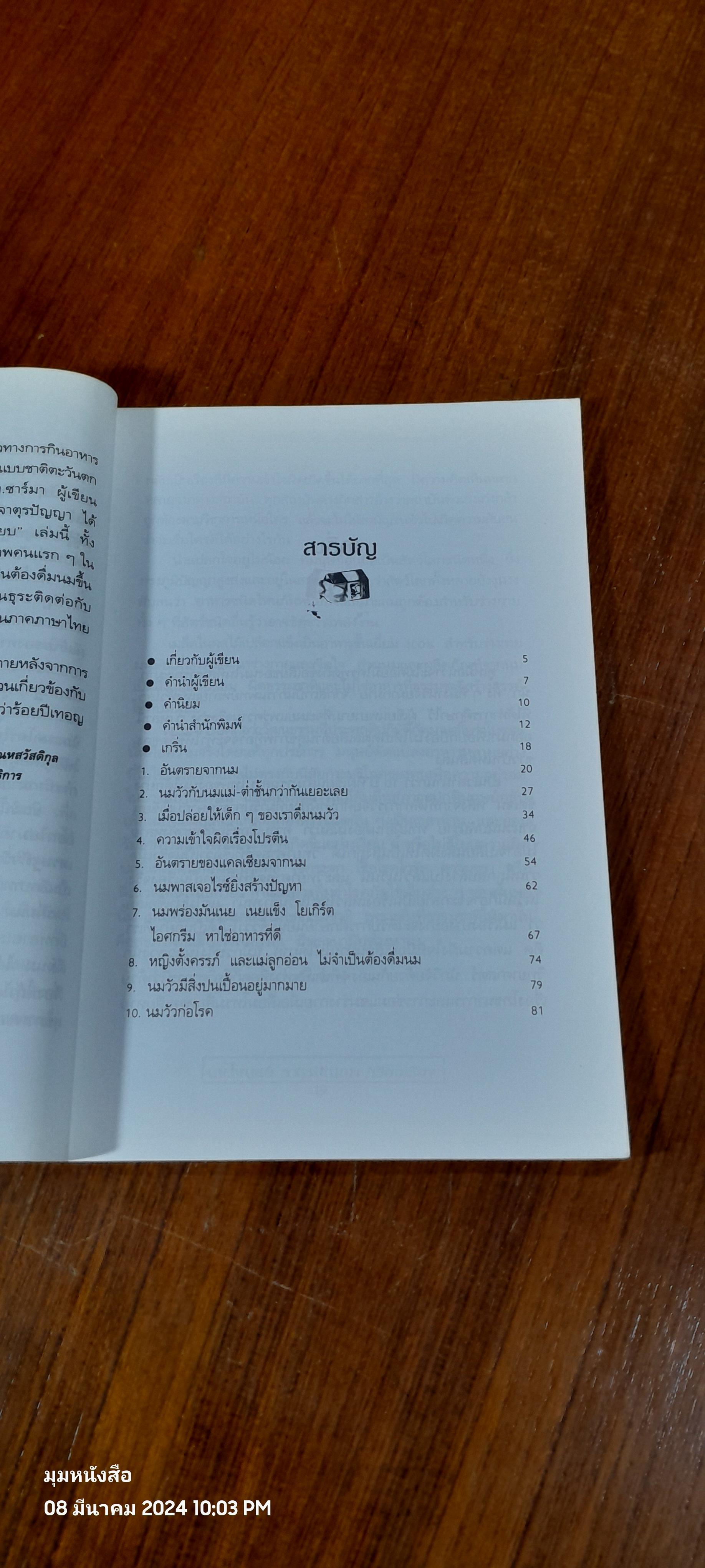 นม - มัจจุราชเงียบ / นพ.ไพบูลย์ จาตุรปัญญา