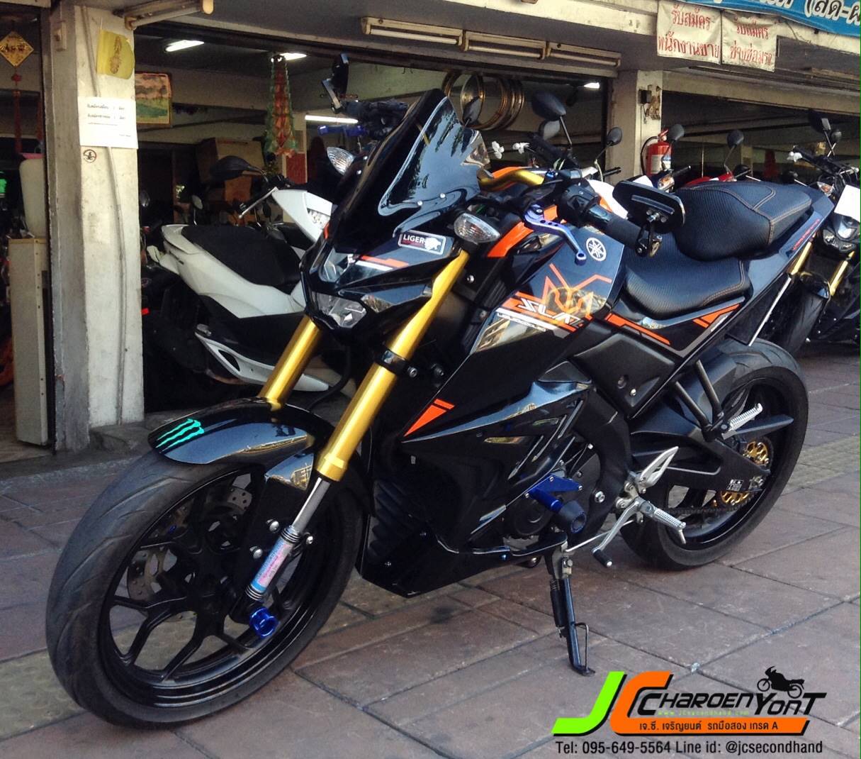 รถบ้านมาใหม่พร้อมชุดแต่ง" YAMAHA M-SLAZ150 รถจดทะเบียนปี60 สภาพสวยโดนใจแน่นอน เจ้าของรักษาดีมาก