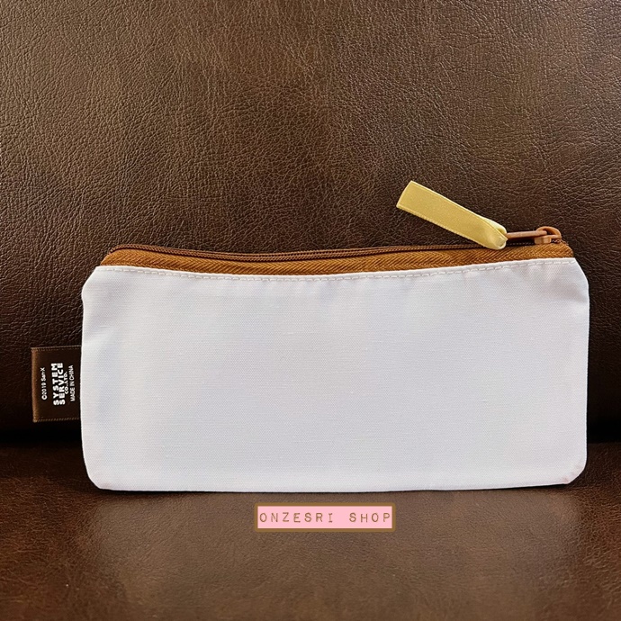 กระเป๋า Korilakkuma meets Chairoikoguma Pen Case สีฟ้า ขนาด 18 x 8.5 ซม.