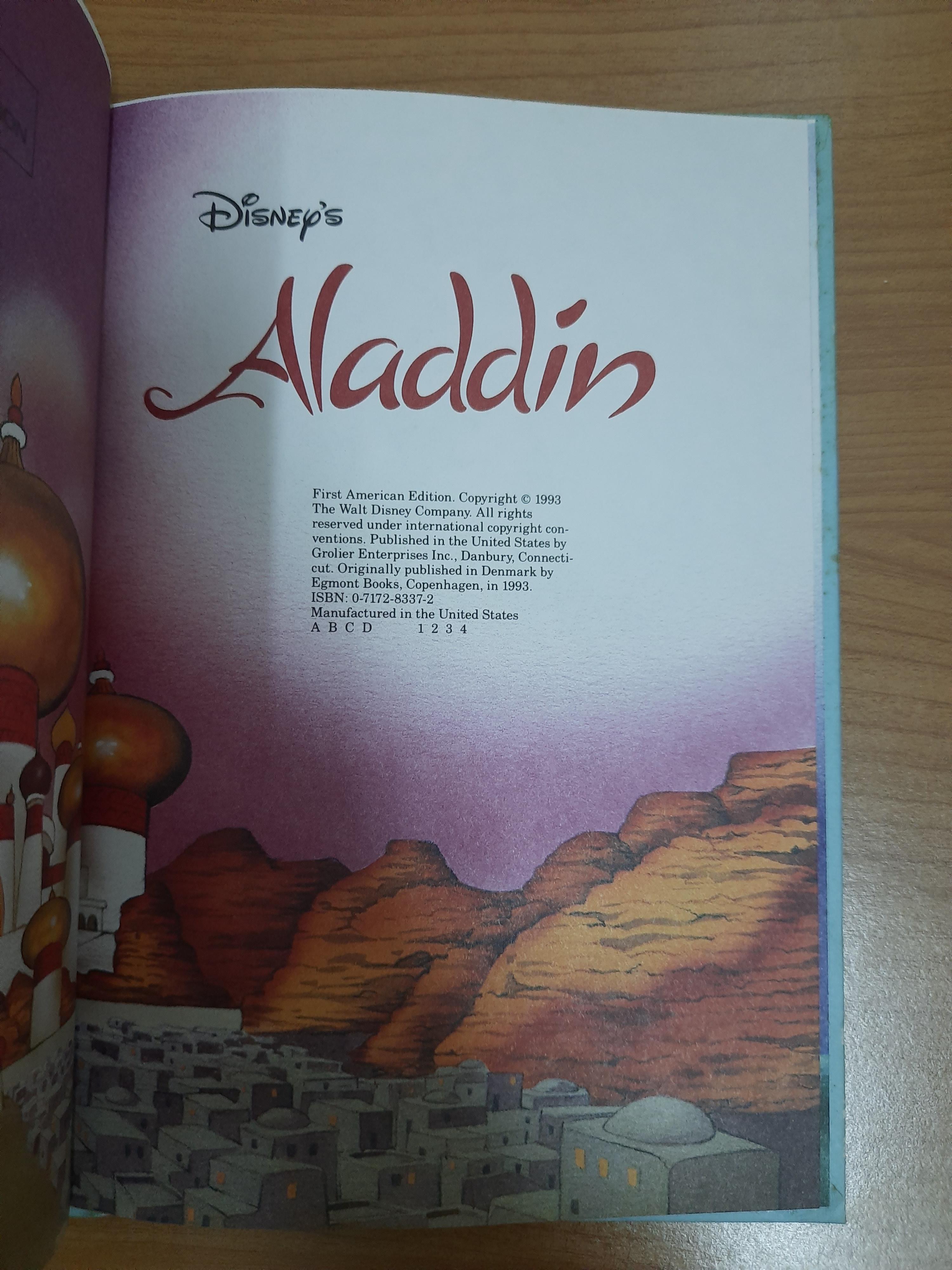 WALT DISNEY : ALADDIN