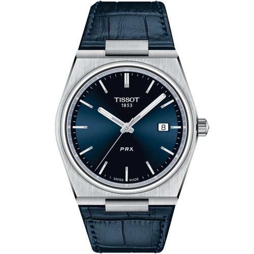 (ประกันศูนย์ไทย 2 ปี) TISSOT PRX QUARTZ (ใช้ถ่าน) รุ่น T137.410.16.041.00 (สายหนัง)