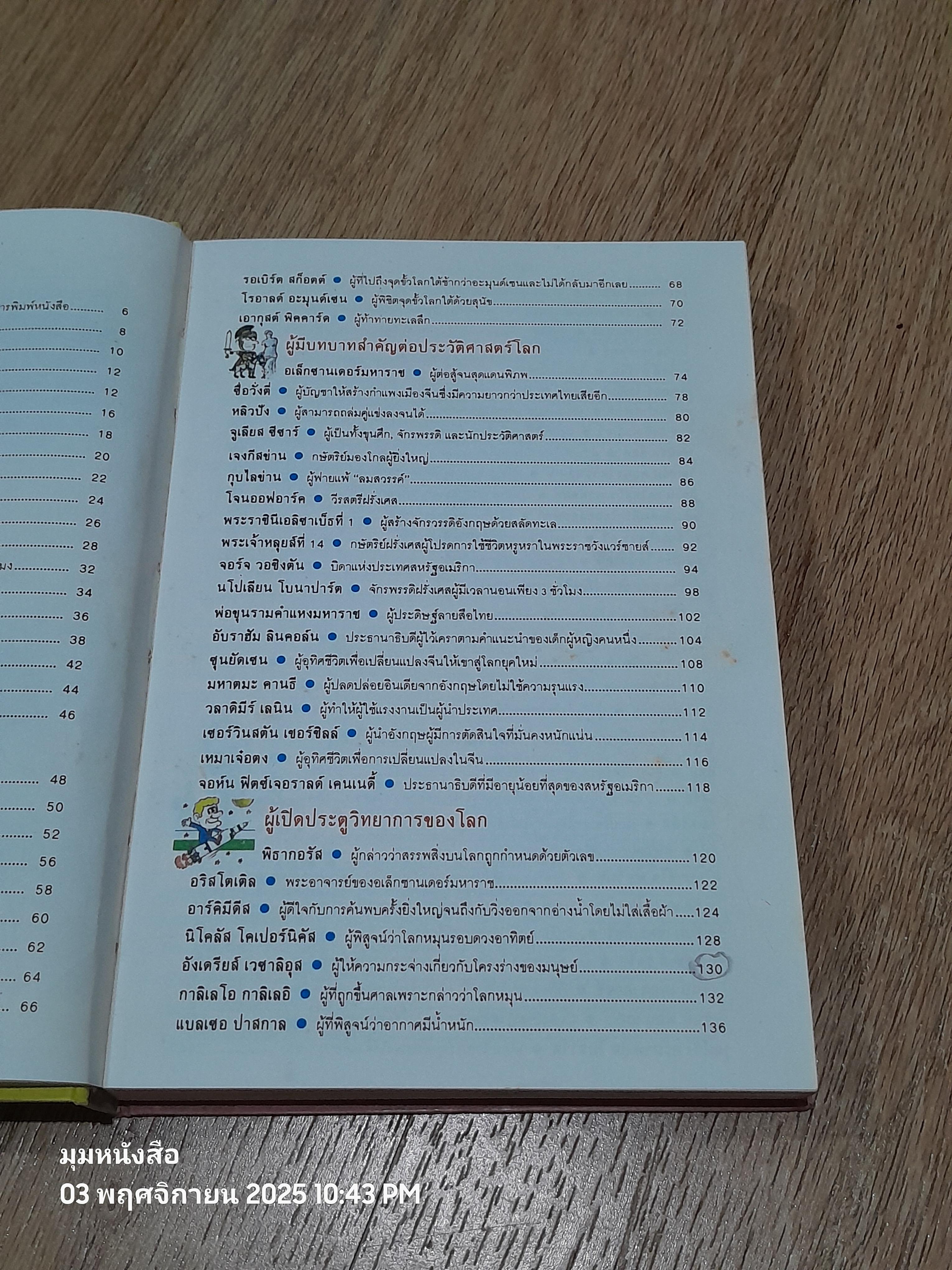 รู้รอบตัวแสนสนุก เล่ม 9 : 143 บุคคลสำคัญของโลก