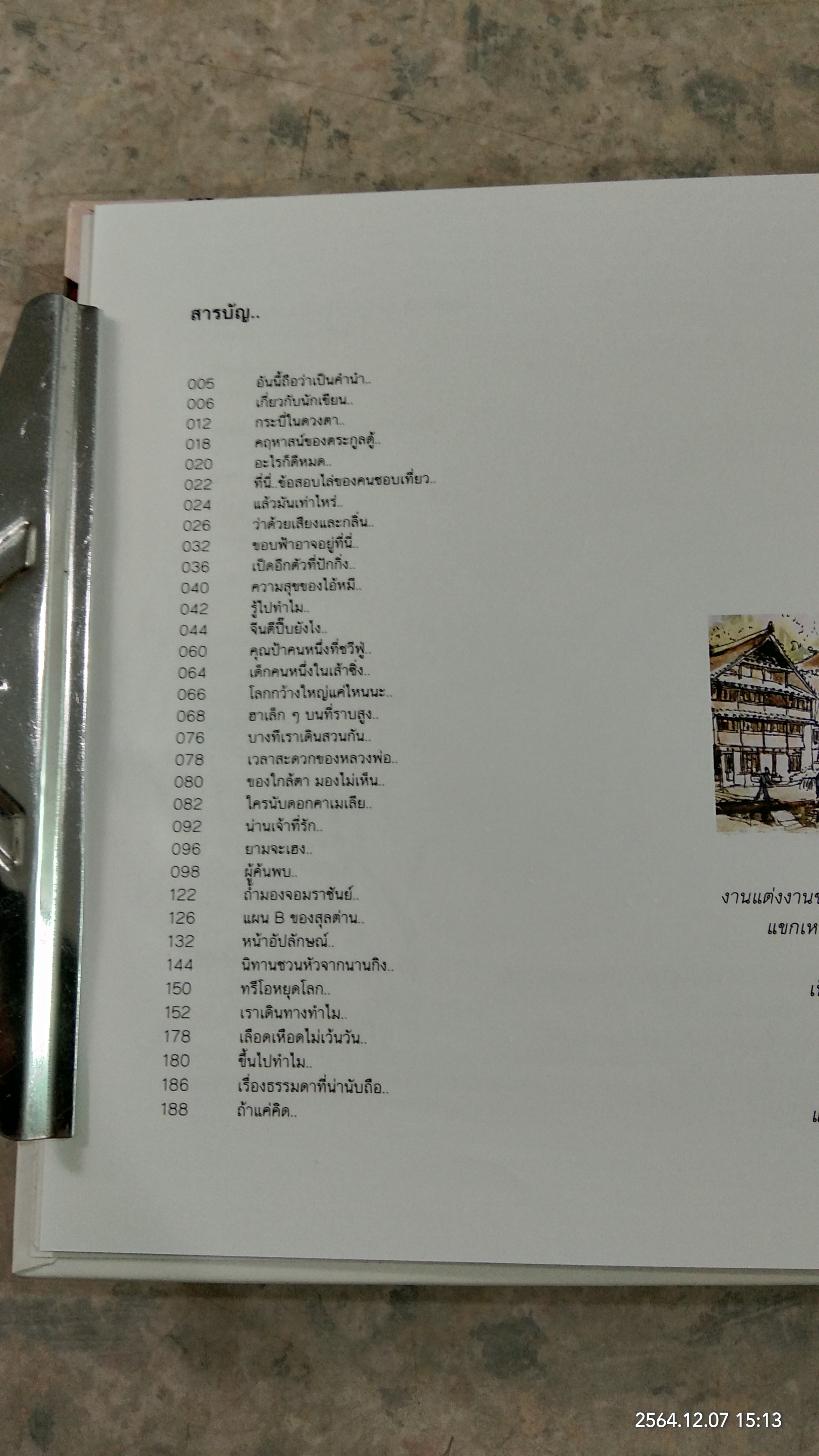 The Recall of Nights & Days / สมพงษ์ งามแสงรัตน์ (มีลายเซ็นผู้แต่ง)