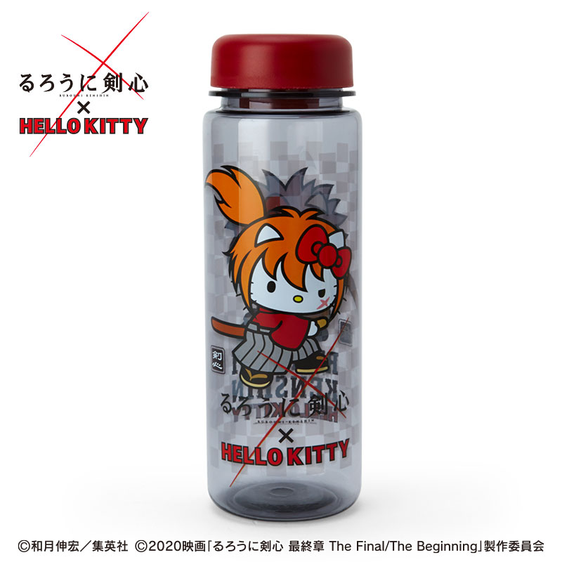 กระบอกน้ำ Rurouni Kenshin x Hello Kitty (Limited) ขนาด 19.5 x 6.5 ซม. ความจุ 500 ml