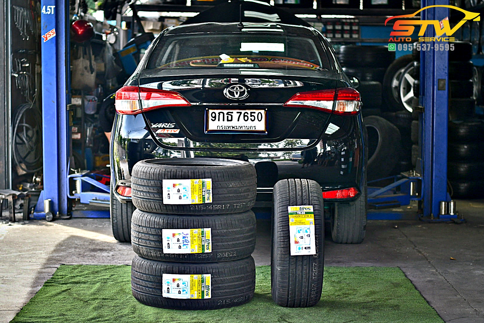ยางใหม่ TBB Tires TR-66 215/45R17 91W