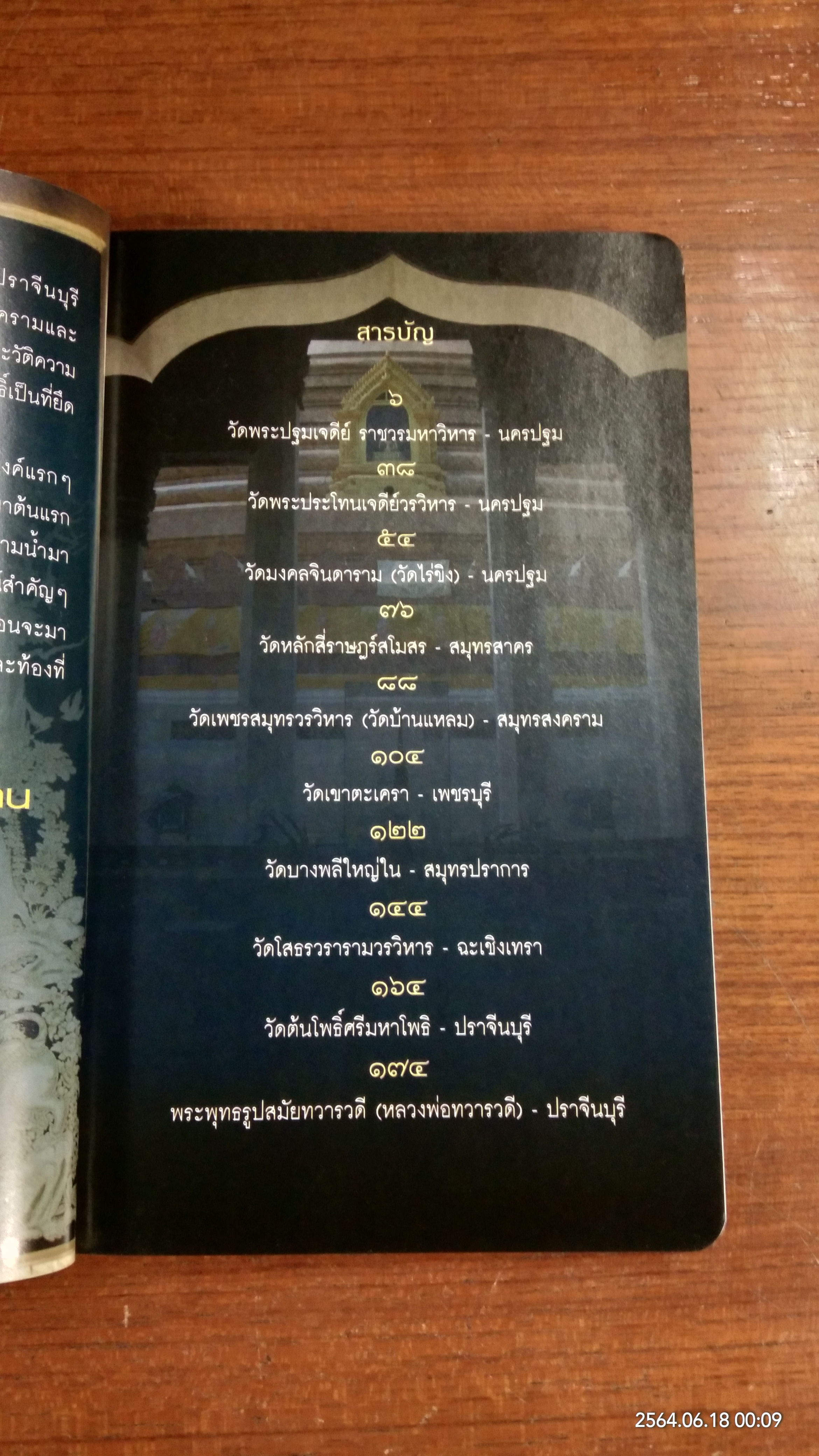 เส้นทางบุญ ๙ วัด ภาคกลาง ๒ / วัลลภ คล่องพัทยาพงษ์