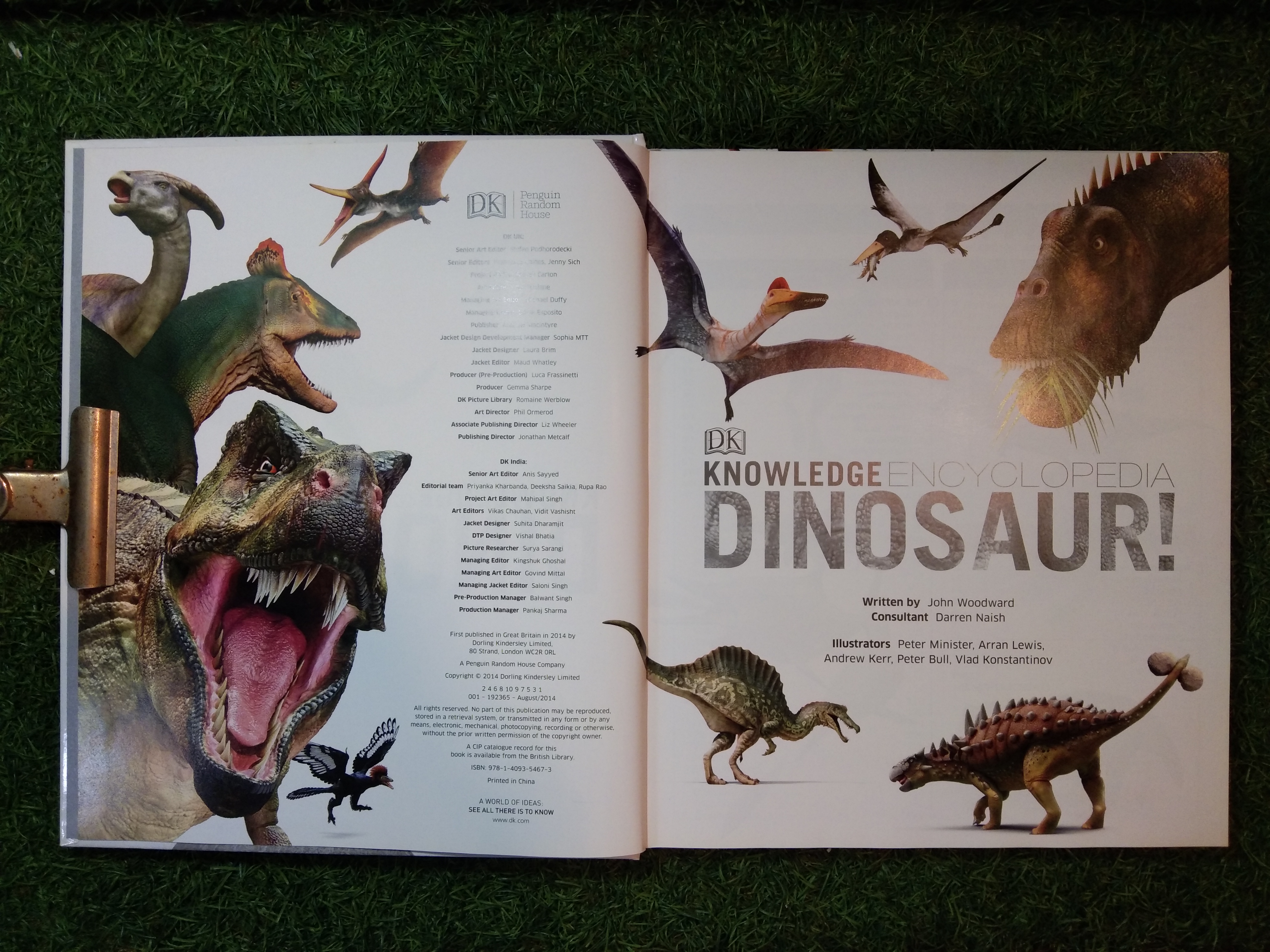 KNOWLEDGE ENCYCLOPEDIA DINOSAUR! / John Woodward