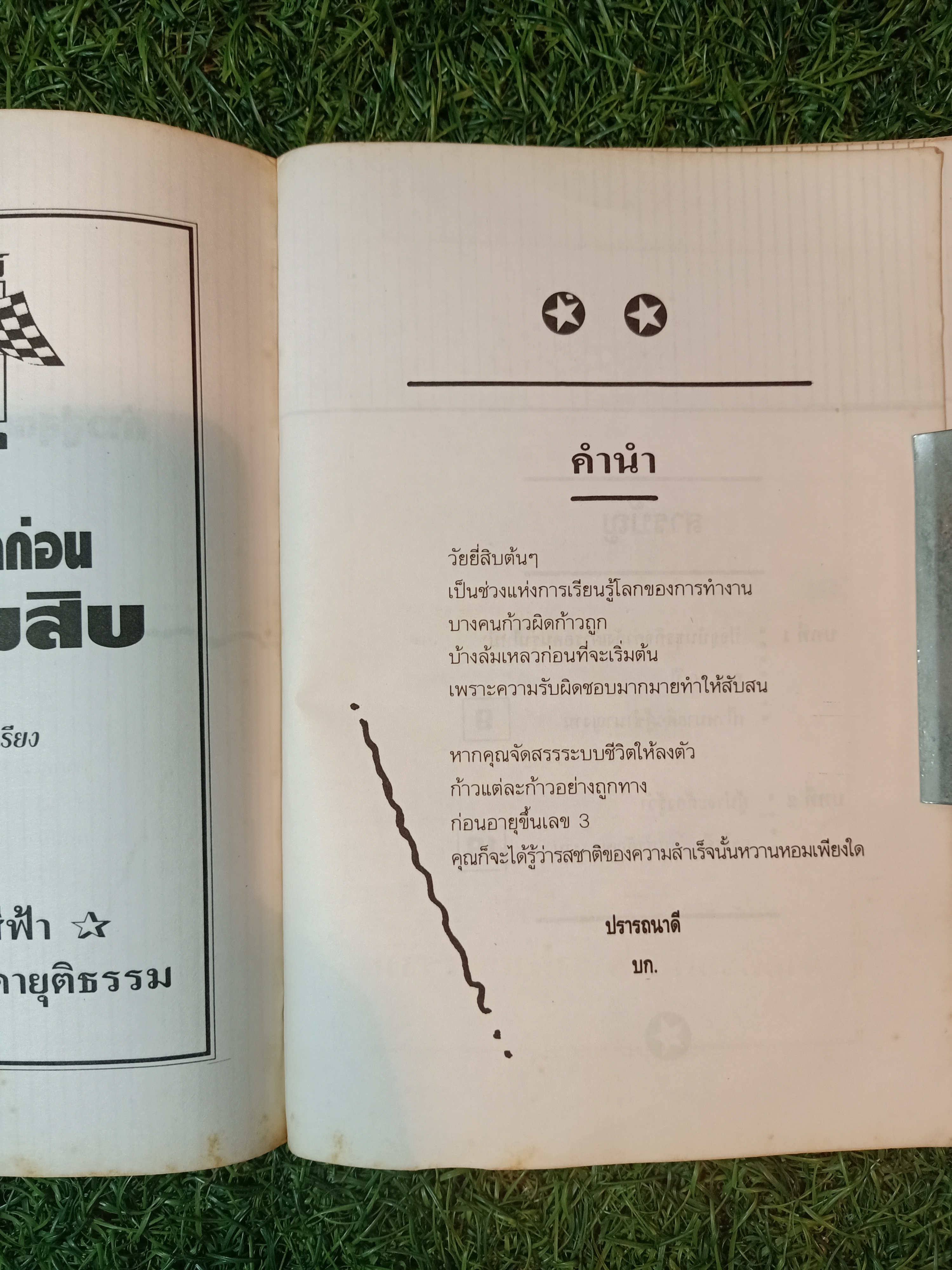 ก้าวสู่สุดยอดก่อน อายุสามสิบ (หนังสือมีรอยชำรุด) / ม. อึ้งอรุณ