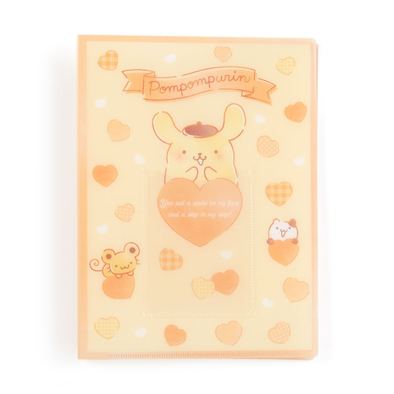 อัลบั้มใส่การ์ด/โพลารอยด์/รูป/บัตร แบบ Pompompurin สายติ่ง สายไอดอล ต้องมี ! ขนาด 16.3 x 2 x 22 ซม. / ช่องใส่ 6.7 x 9.8 ซม. ใส่ได้ 64 ใบ (มีที่ปกหน้าด้วย)