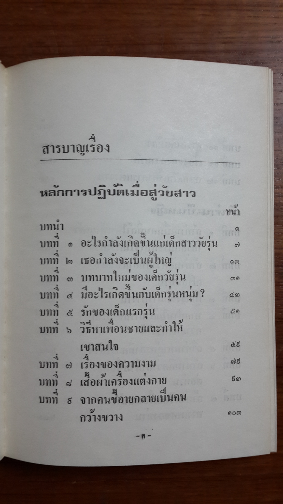 หลักการปฏิบัติเมื่อสู่วัยสาว และ ถ้าท่านเป็นหญิง / รพาพิมพ์