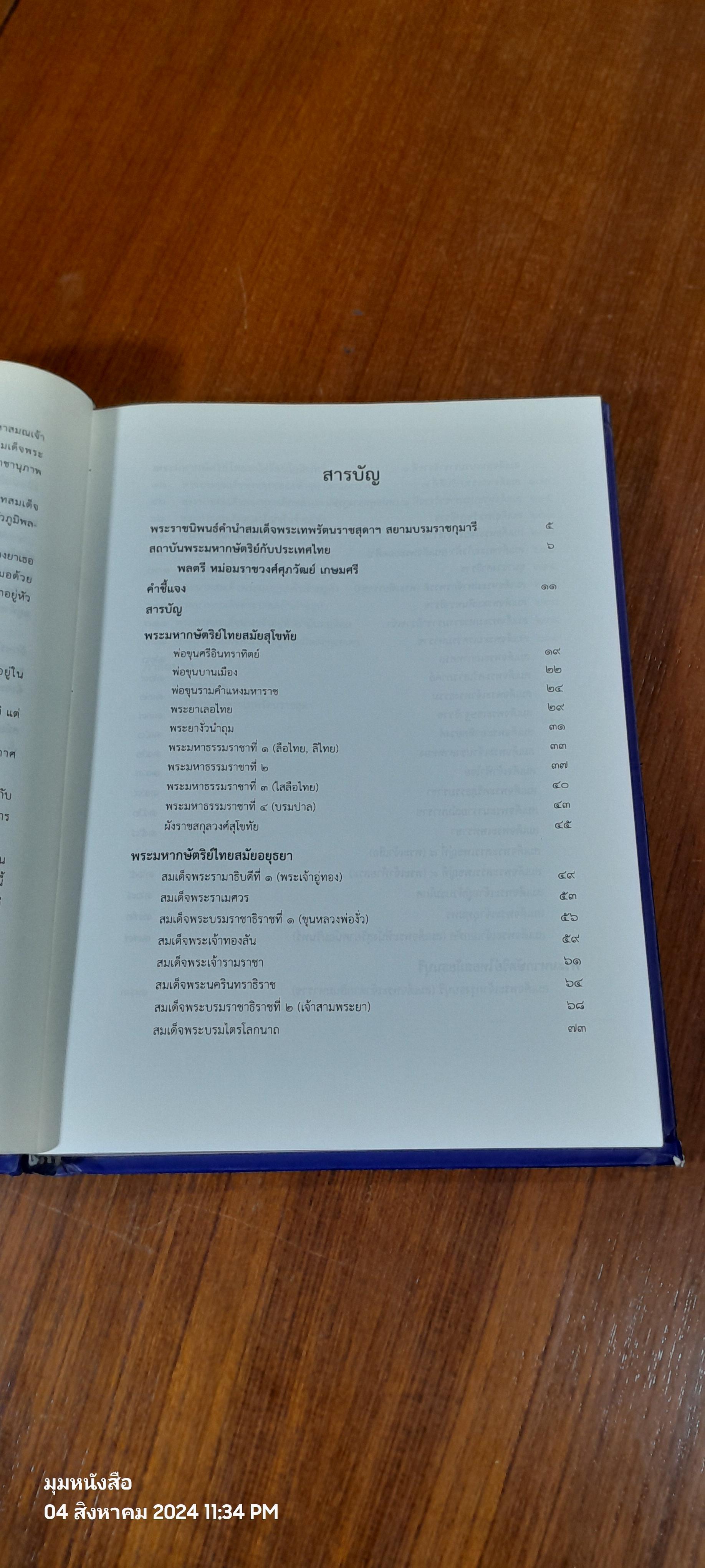 นามานุกรมพระมหากษัตริย์ไทย / มูลนิธิสมเด็จพระเทพรัตนราชสุดา