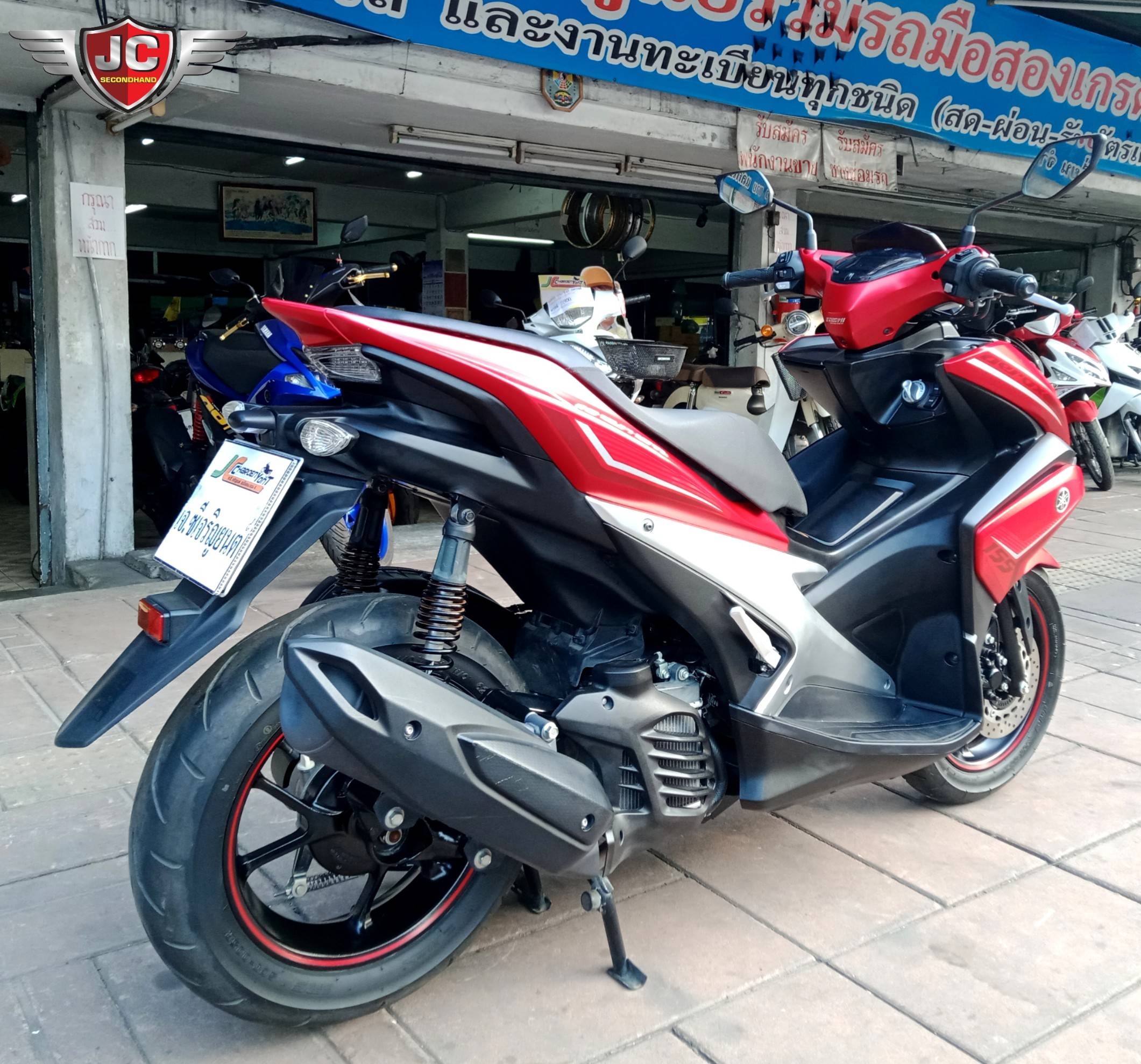 ใช้น้อยขนาดนี้ซื้อไปจอดมั้ยเนี่ย⁉️ รถบ้านมือเดียวเข้าใหม่ YAMAHA AEROX155 ABS รถกลางปี61 ตัวTopสุด