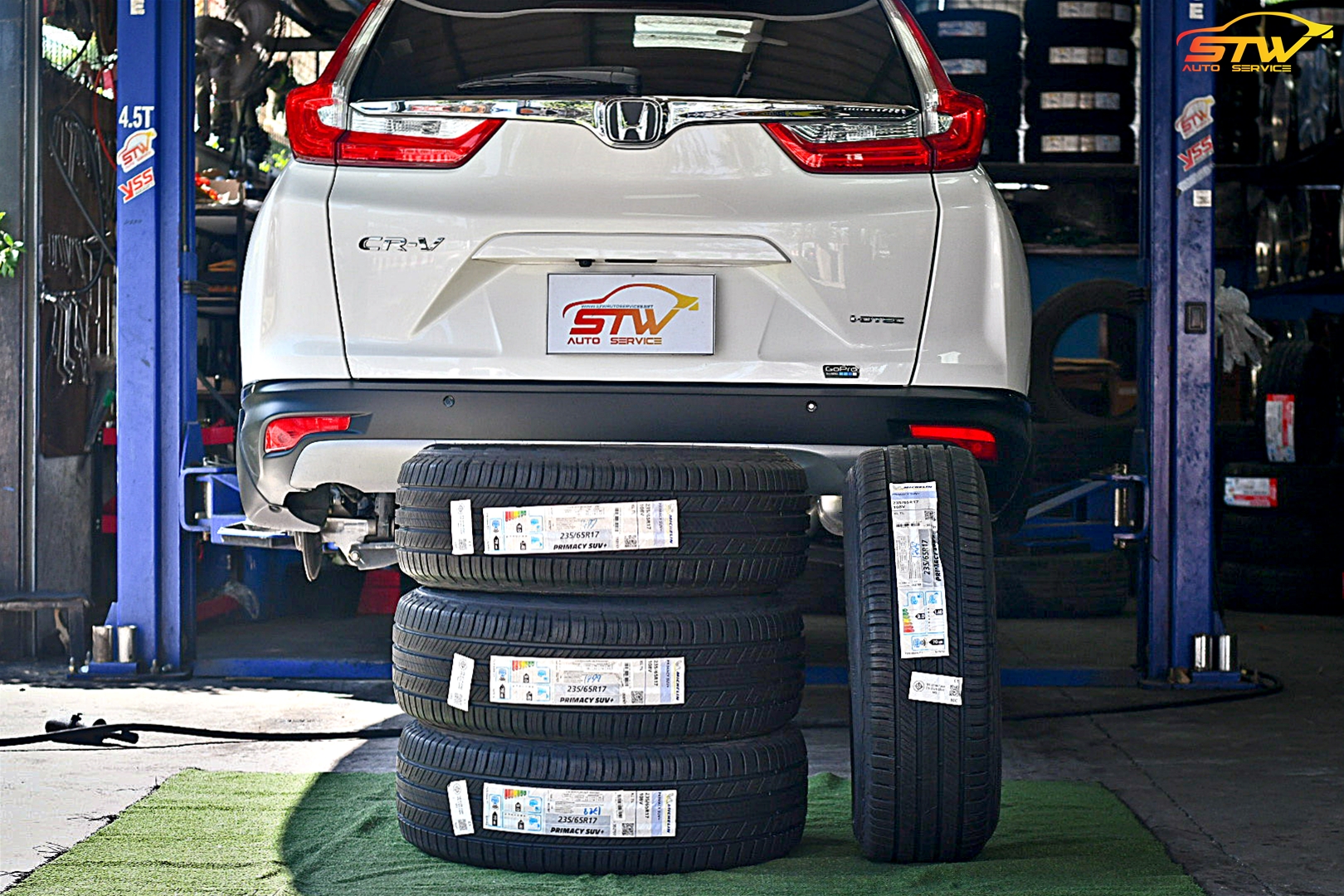 ยาง MICHELIN PRIMACY SUV 235/65R17 ใส่รถ HONDA CR-V