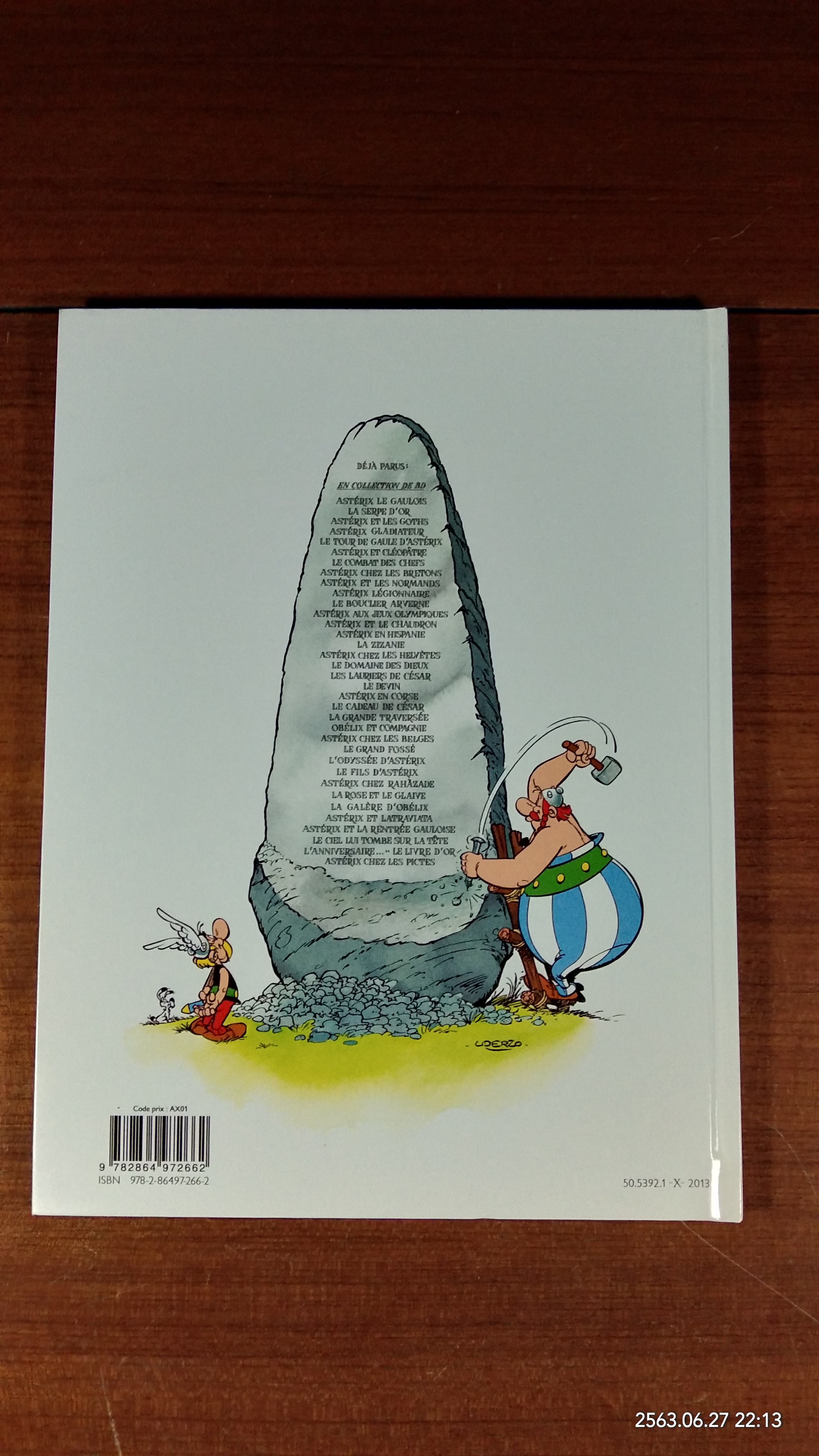 Astérix chez les Pictes (ภาษาฝรั่งเศษ)