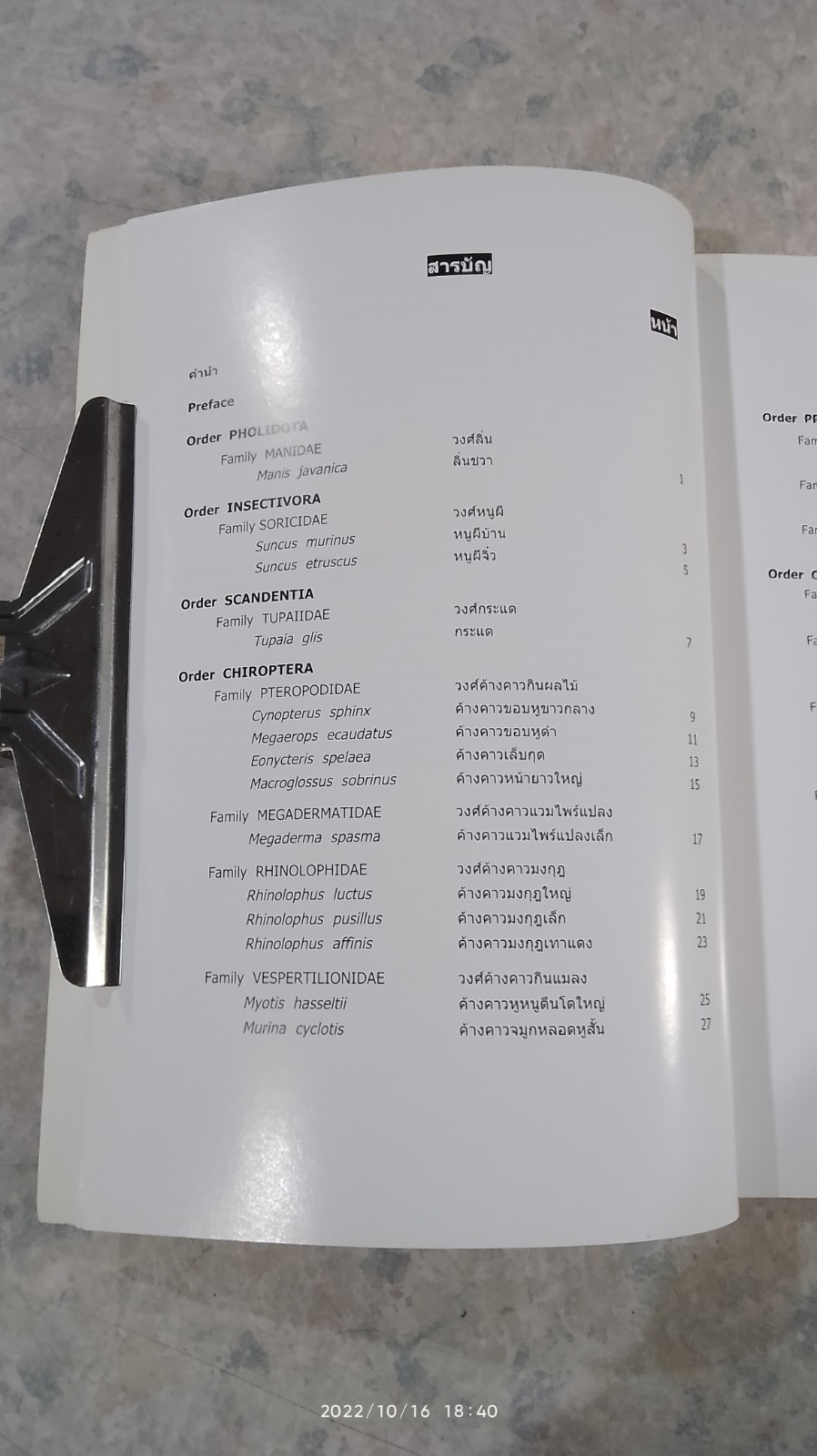 สัตว์เลี้ยงลูกด้วยนมในป่าสะแกราช