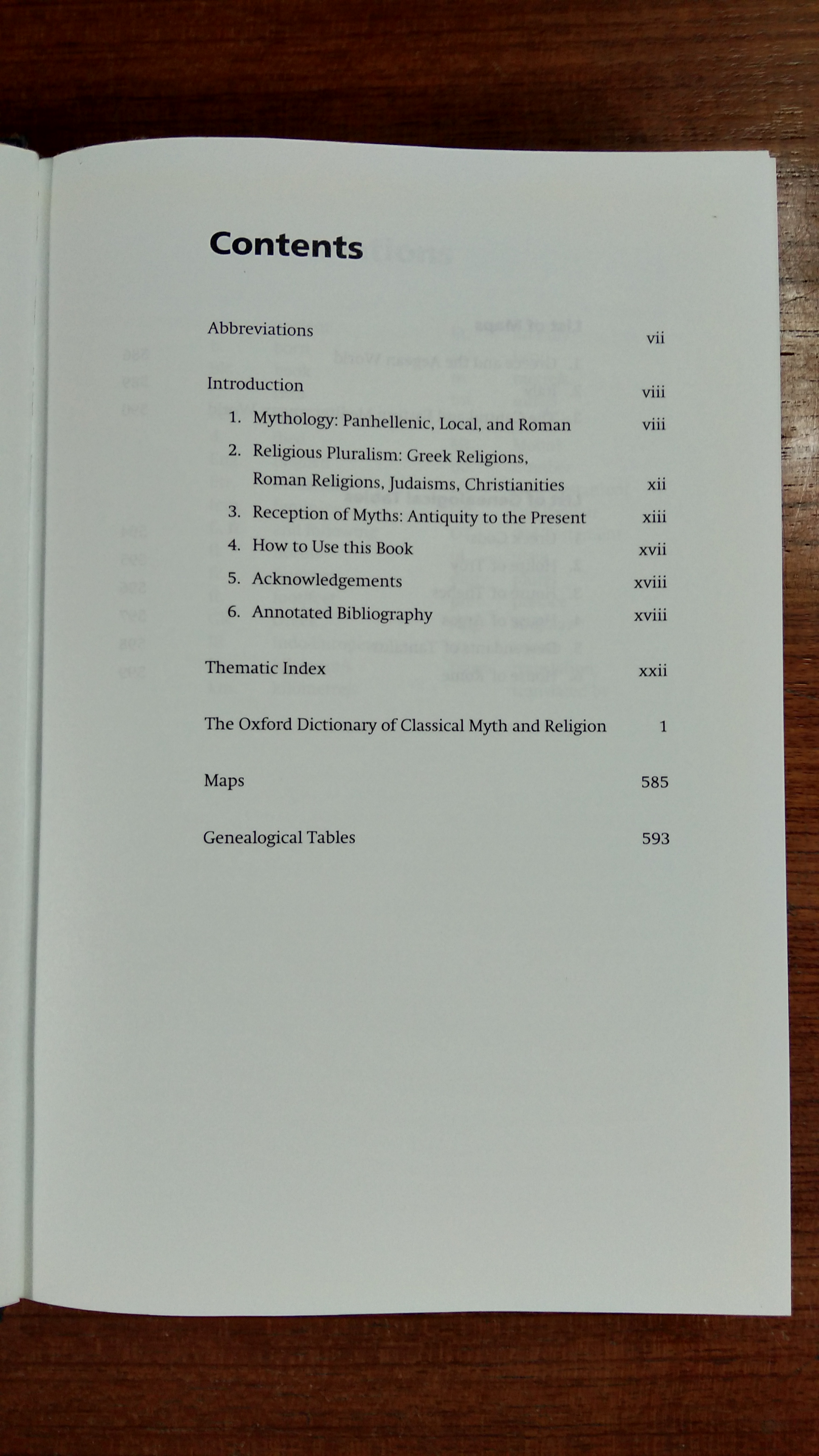 THE OXFORD DICTIONARY OF CLASSICAL MYTH & RELIGION