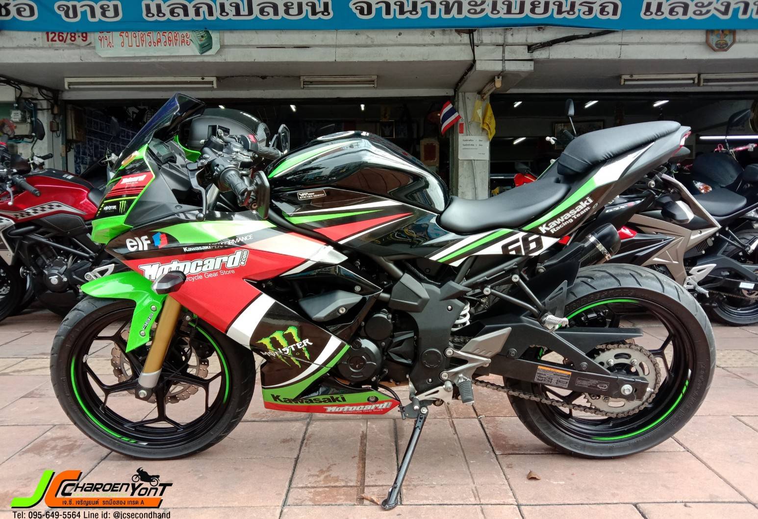 "สายเขียวมีโดนกับ KAWASAKI KRT Edition" รถบ้านแท้มือเดียว NINJA250SL จดปีทะเบียนปี 2017 สภาพอย่างหล่อ สีสันโดดเด่นโดนใจ