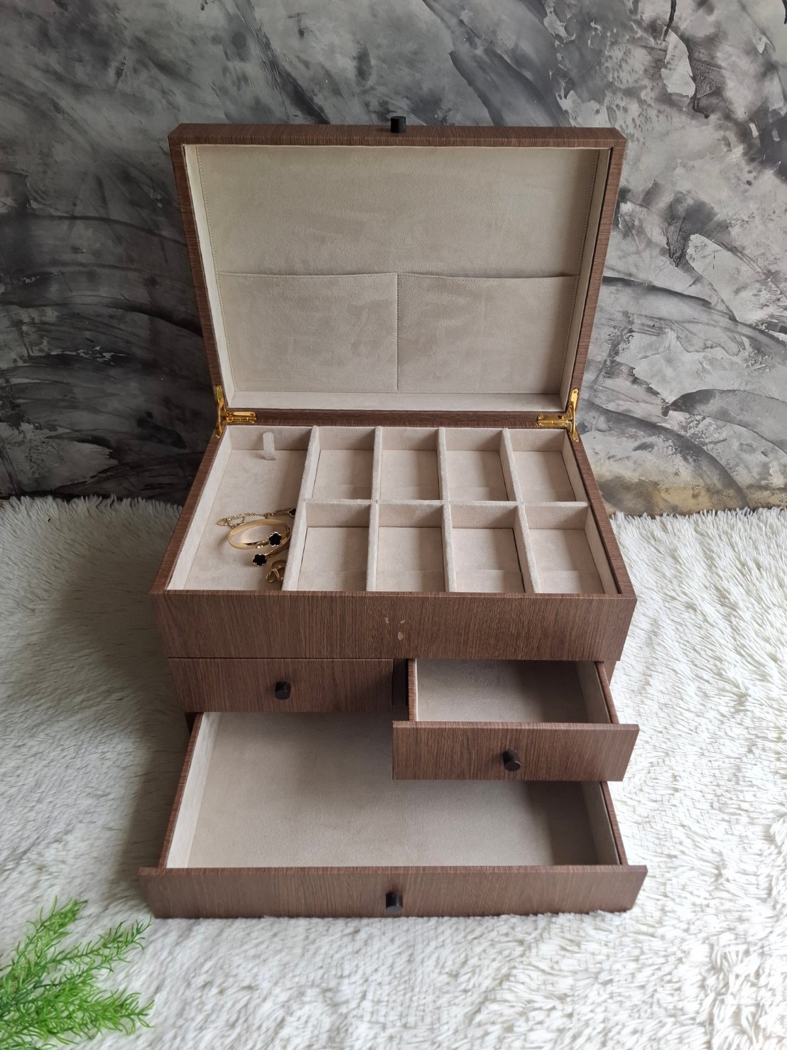 กล่องไม้ลิ้นชัก