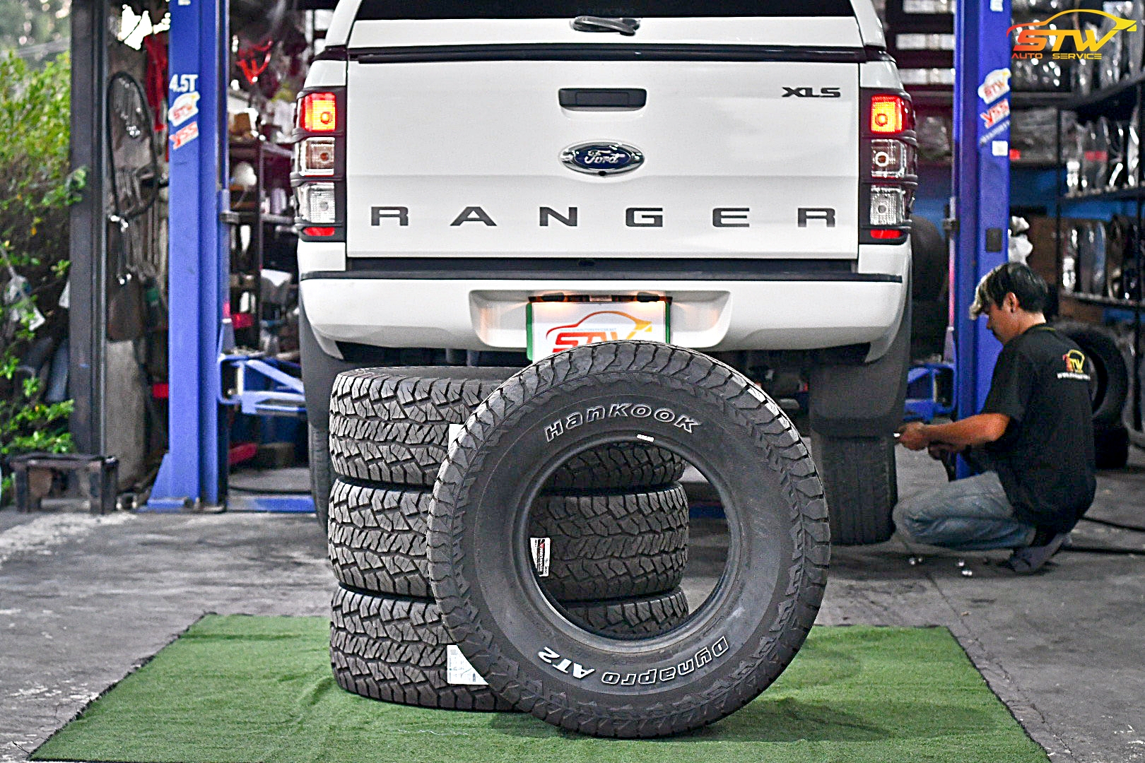 ยาง HANKOOK Dynapro AT2 (RF11) 265/75R16 116T ติดตั้งใส่ FORD RANGER