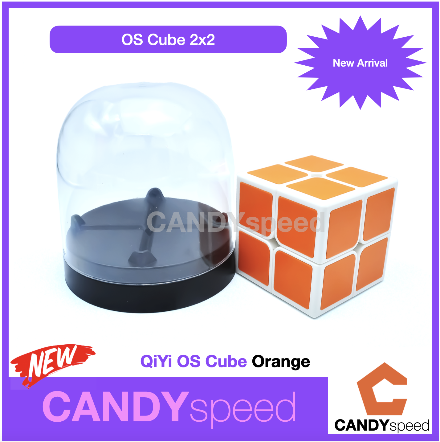 QiYi OS Cube รูบิค Cube แบบใหม่ ท้ายทายความสามารถ เป็นแบบ 2x2 pop in/pop out ผลุบๆ โผล่ๆ บิดไปเด้งไป | by CANDYspeed