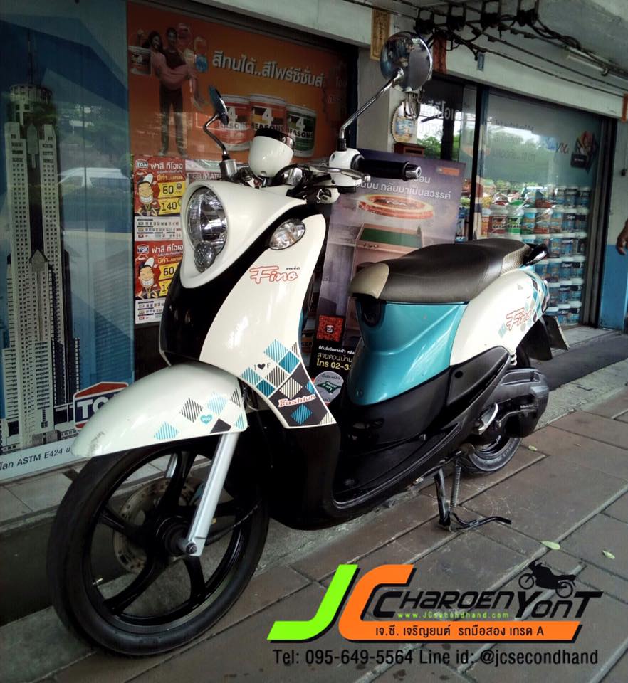รถขวัญใจวันรุ่นติดยอดขายอันดับ 1 มาแล้ววววว Yamaha Fino ~ รุ่นเกย์น้ำมันแยก จดทะเบียนปลายปี 54 เครื่องเดิม ดีมาก คาร์บูเดิม(ไฟฟ้า)