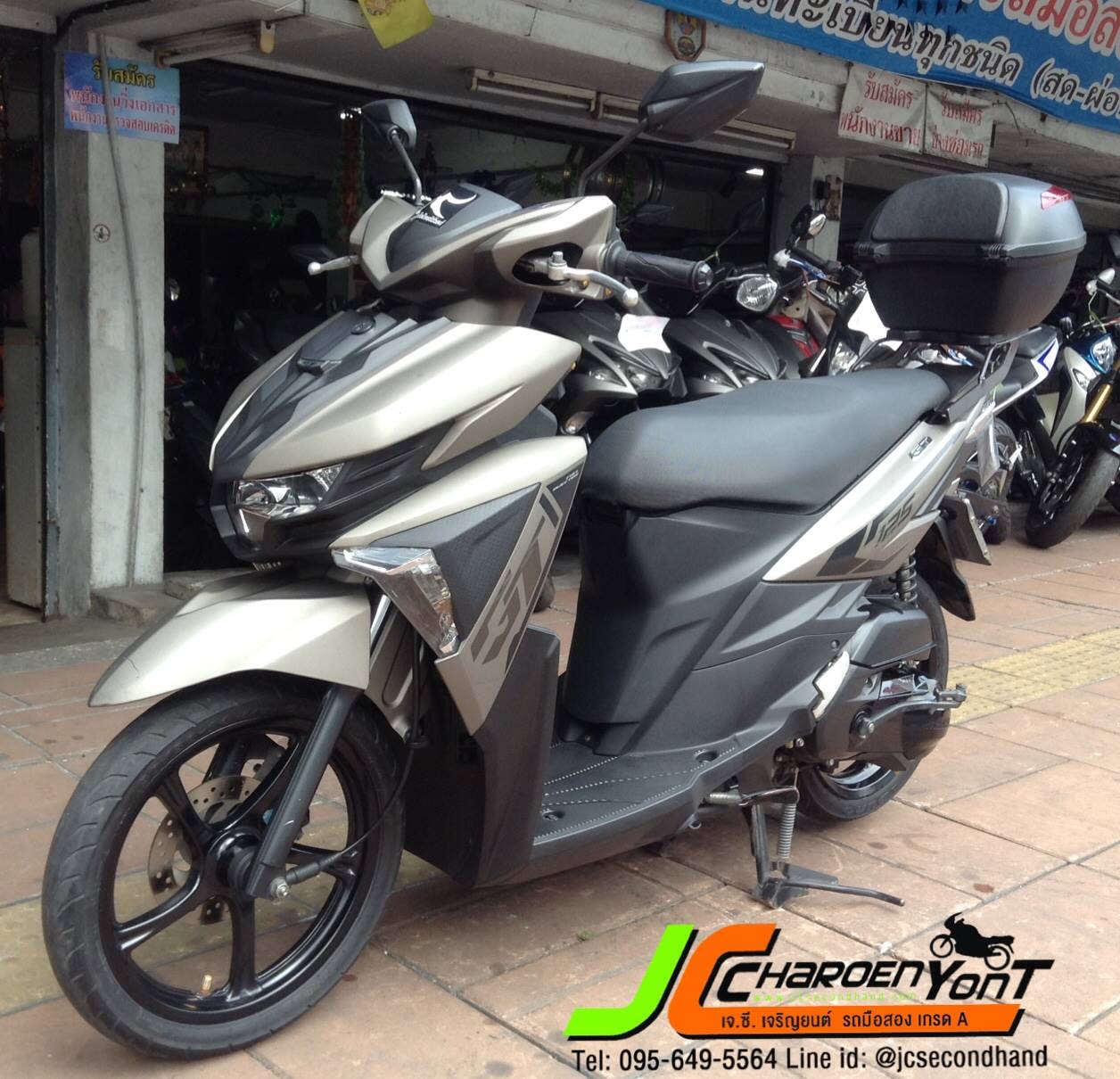 "รถบ้านมือเดียว" มีมาแนะนำค่ะ YAMAHA GT125 จดทะเบียนกลางปี 59 สภาพสวยเดิมพร้อมกล่องเก็บของ เครื่องเดิมเงียบ แน่น