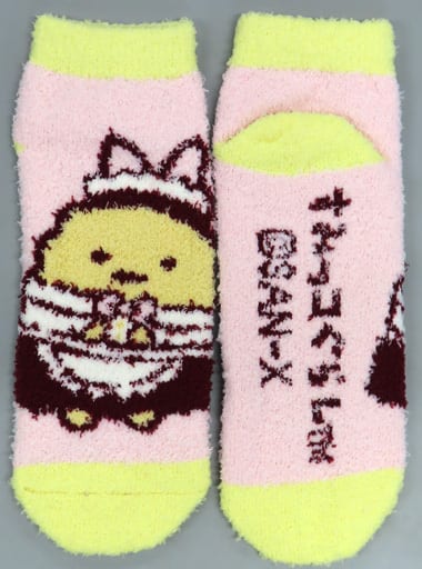 ถุงเท้า Sumikko Gurashi - Hotel New Sumikko (Limited) แบบหางกุ้งเทมปุระ ขนาด 22-24 ซม. ไม่มีขายทั่วไป เป็นแบบต้องลุ้นกับทางหน้าร้าน San-X ที่ญี่ปุ่นเท่านั้น