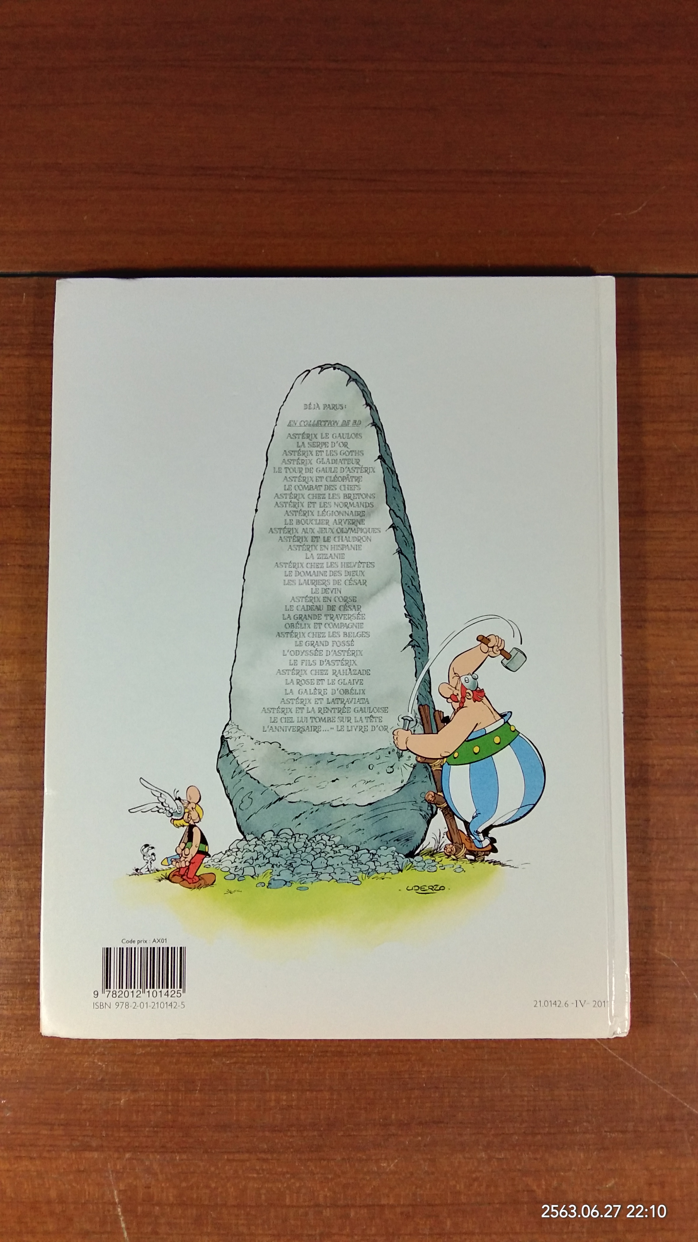 ASTERIX LEGIONNAIRE (ภาษาฝรั่งเศษ)