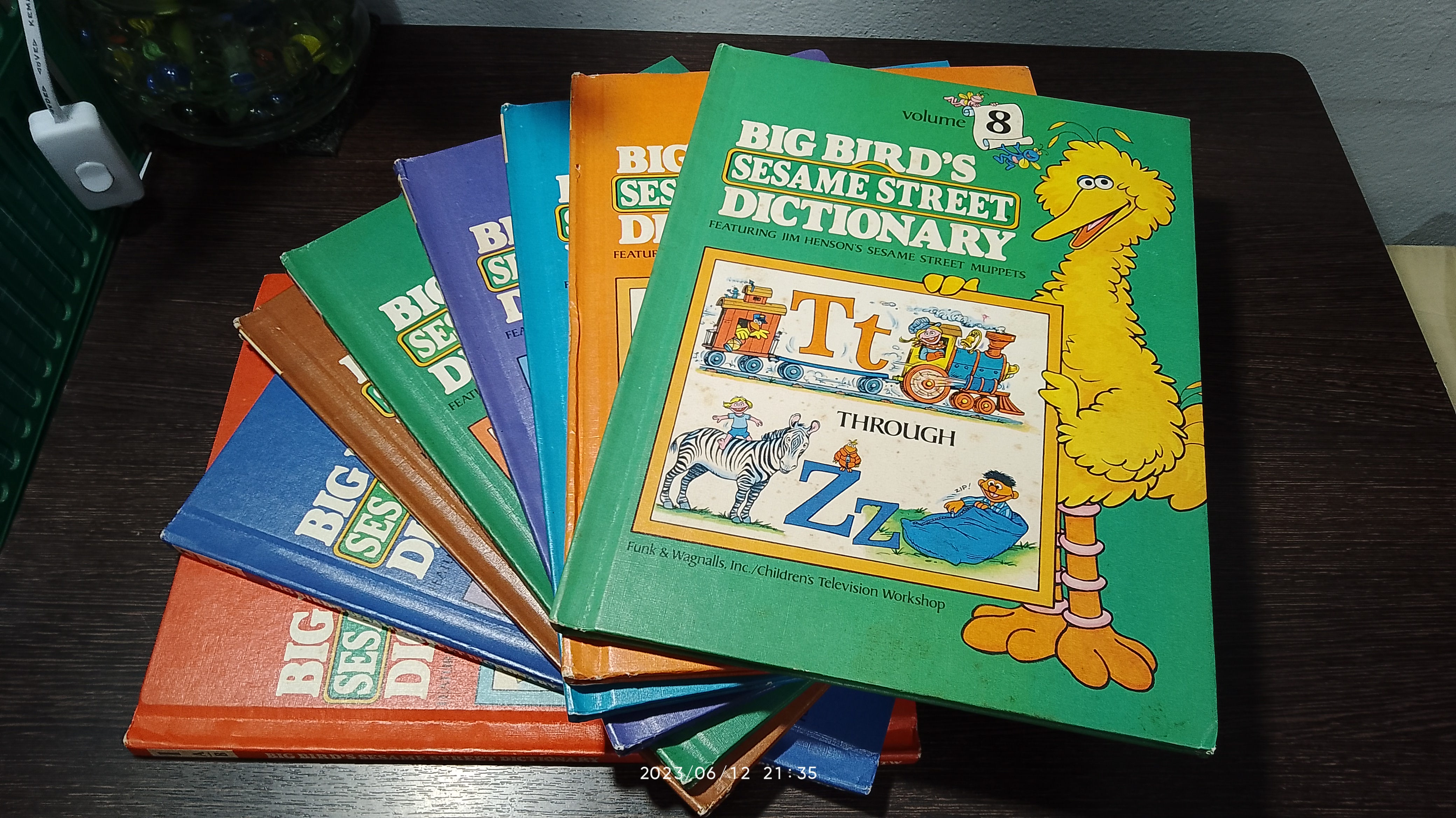 BIG BIRD'S SESAME STREET DICTIONARY (ครบชุด 8 เล่ม)