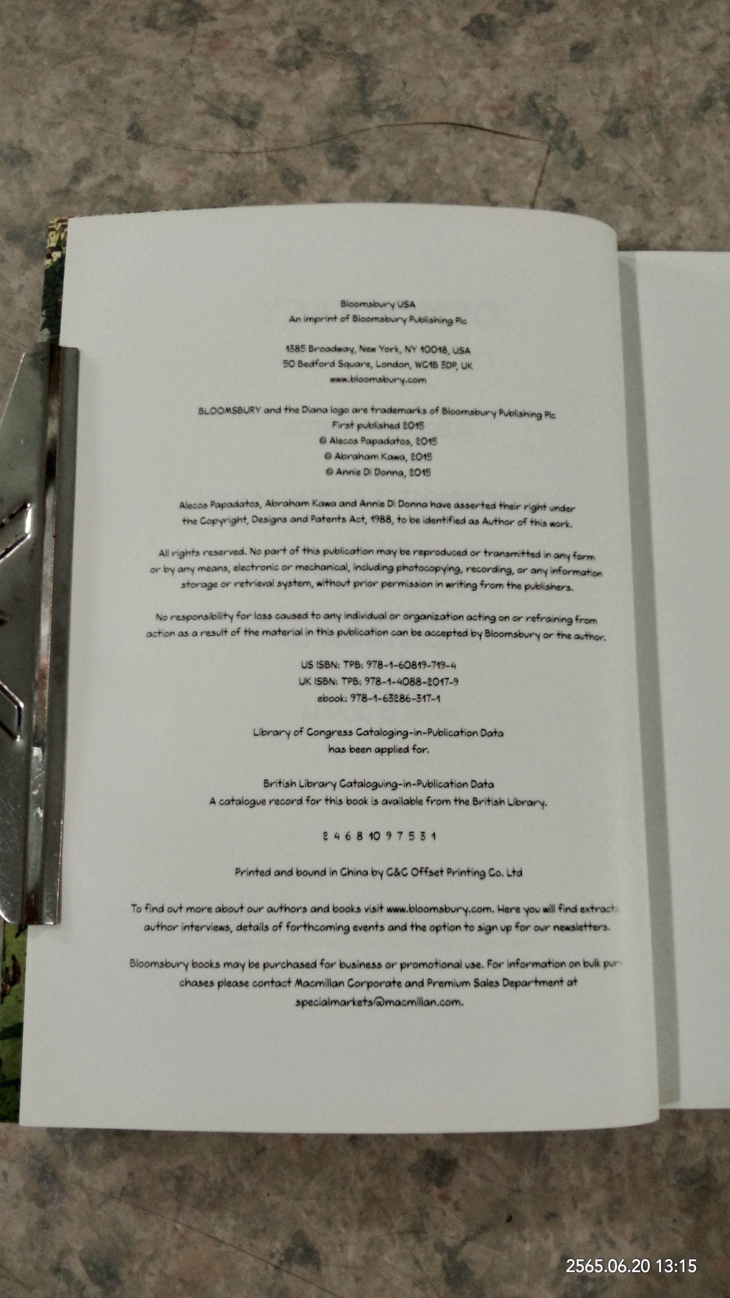 DEMOCRACY / Alecos Papadatos , Abraham Kawa , Annie Di Donna