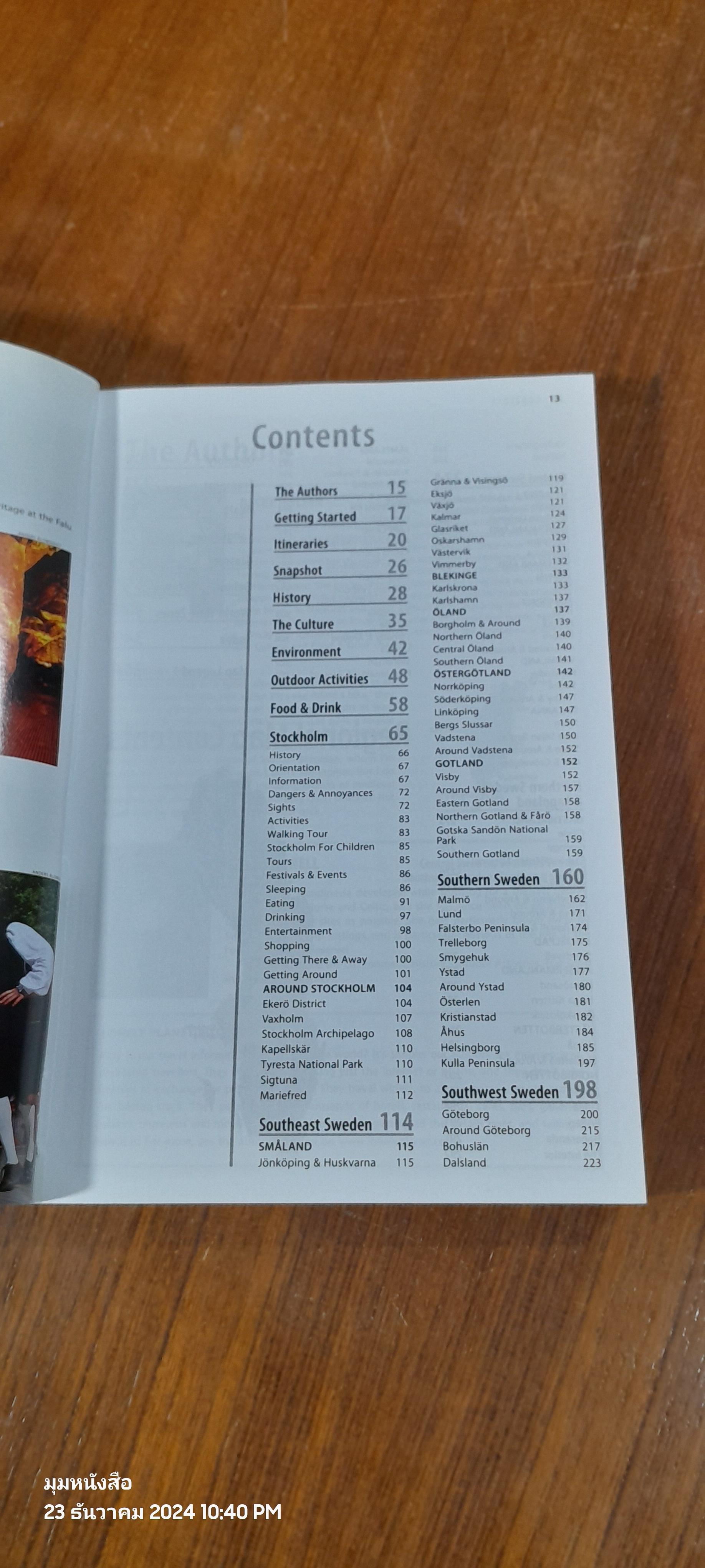 lonely planet : Sweden