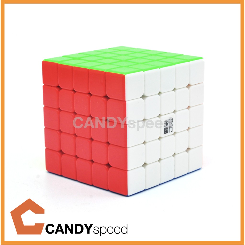 รูบิค 5x5 Rubik YJ YuChuang V2 M 5x5 Stickerless มีแม่เหล็ก | By CANDYspeed