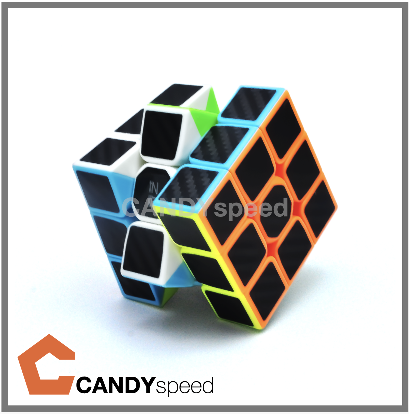 รูบิค Cube QiYi Carbon Fibre Cubes | by CANDYspeed