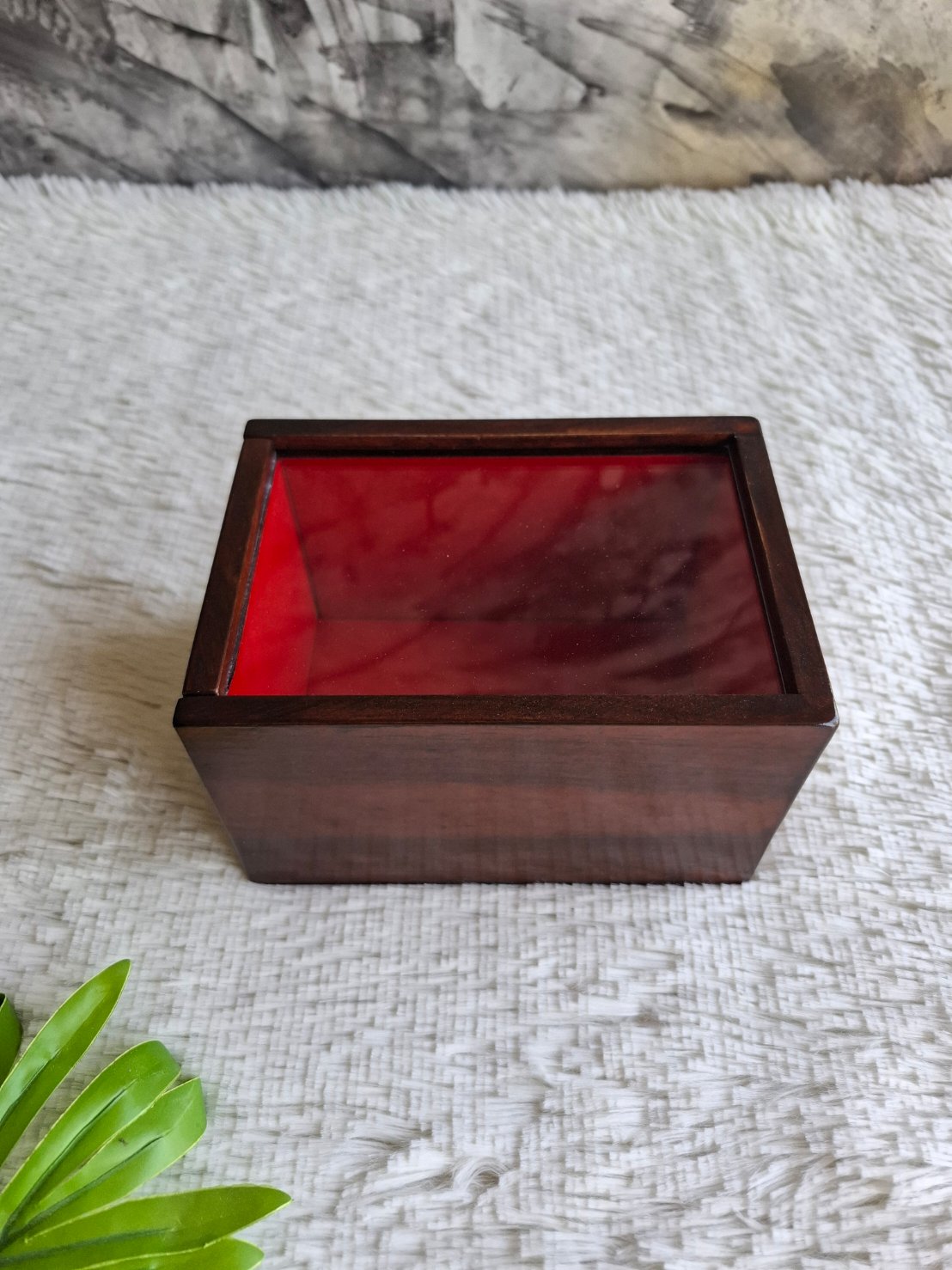 กล่องฝาสไลด์ อครีลิคใส