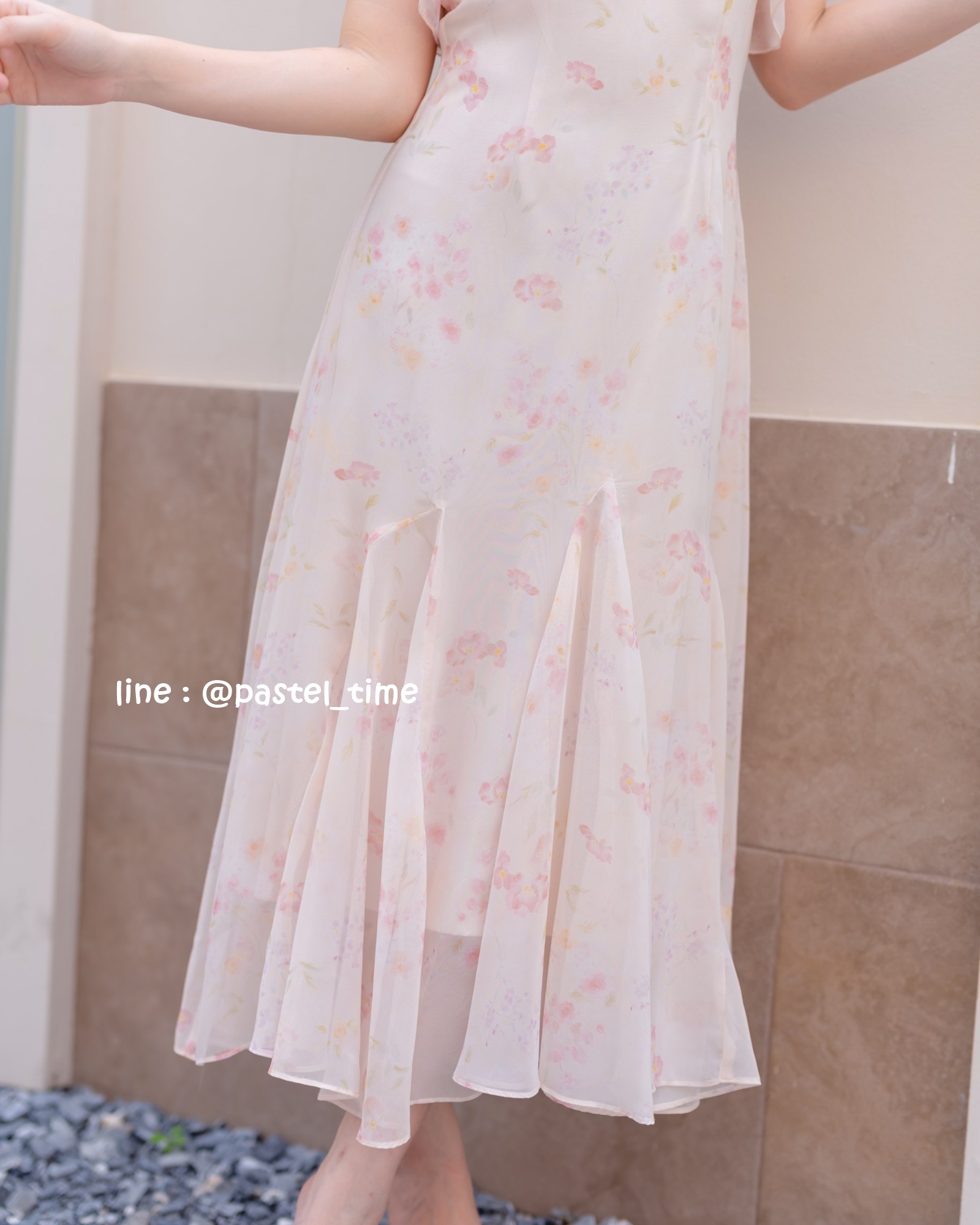 Rosy Vest Maxi Dress