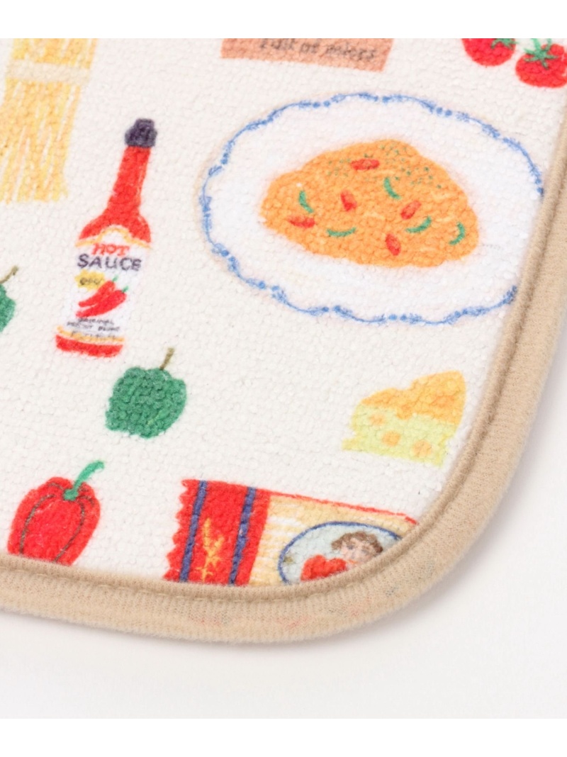 ผ้ารองจาน Studio Clip x Kahoko Sodeyama ลาย Ivory ขนาด 35.5 x 46 ซม. ซับน้ำได้ดี ขนาดใหญ่