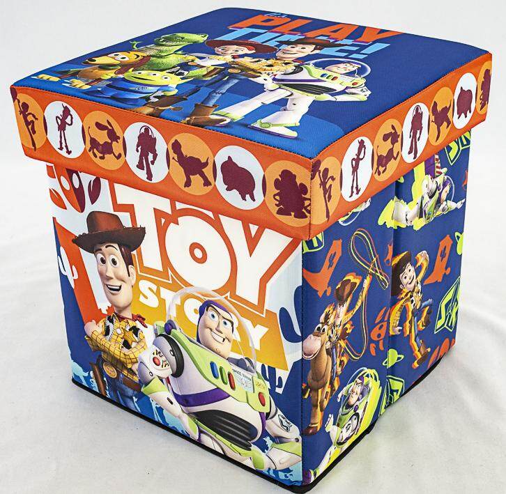 เก้าอี้กล่องเก็บของ 2in1 สตูล TOY STORY4