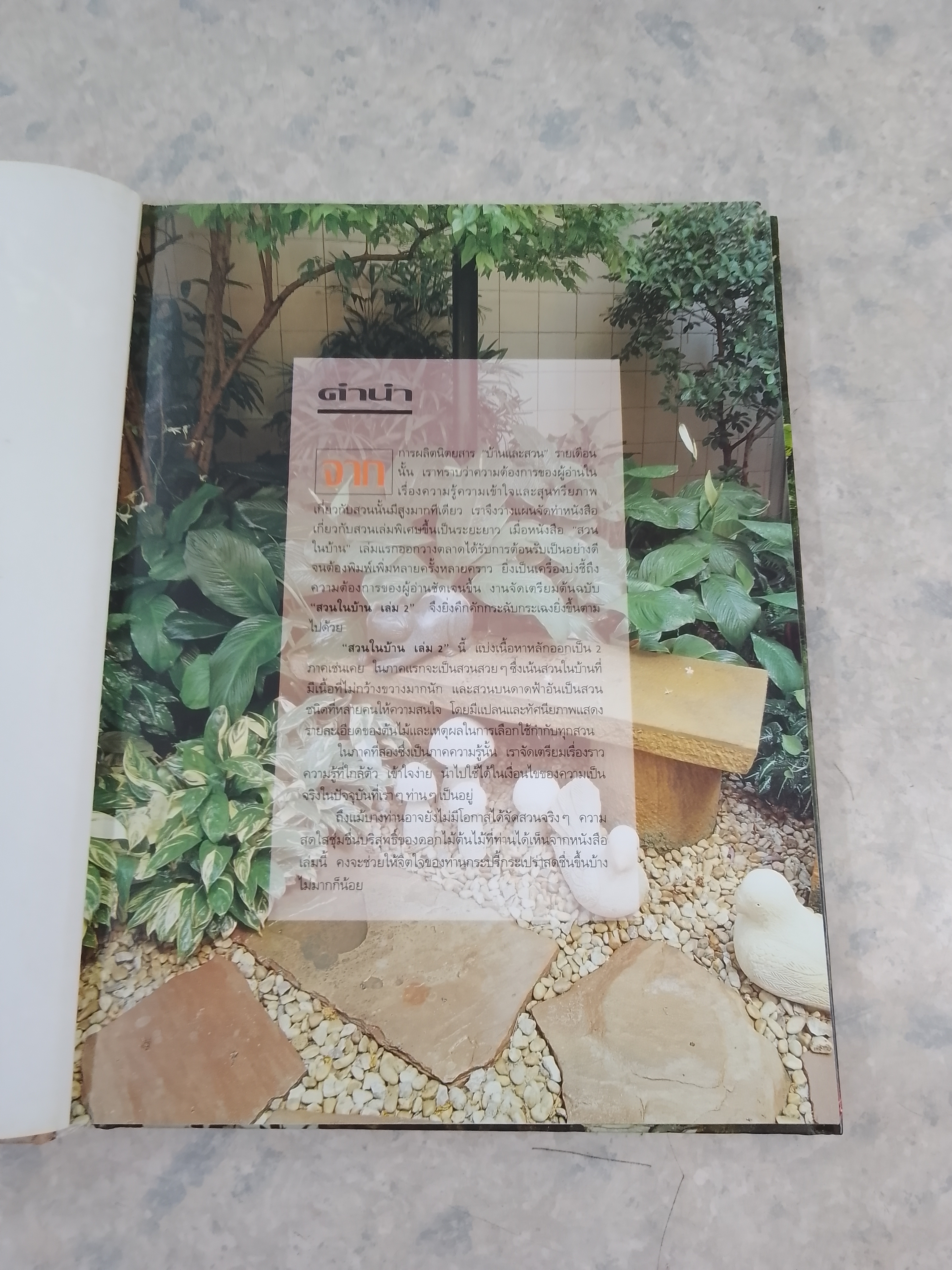 สวนในบ้าน เล่ม 2 / บ้านและสวน