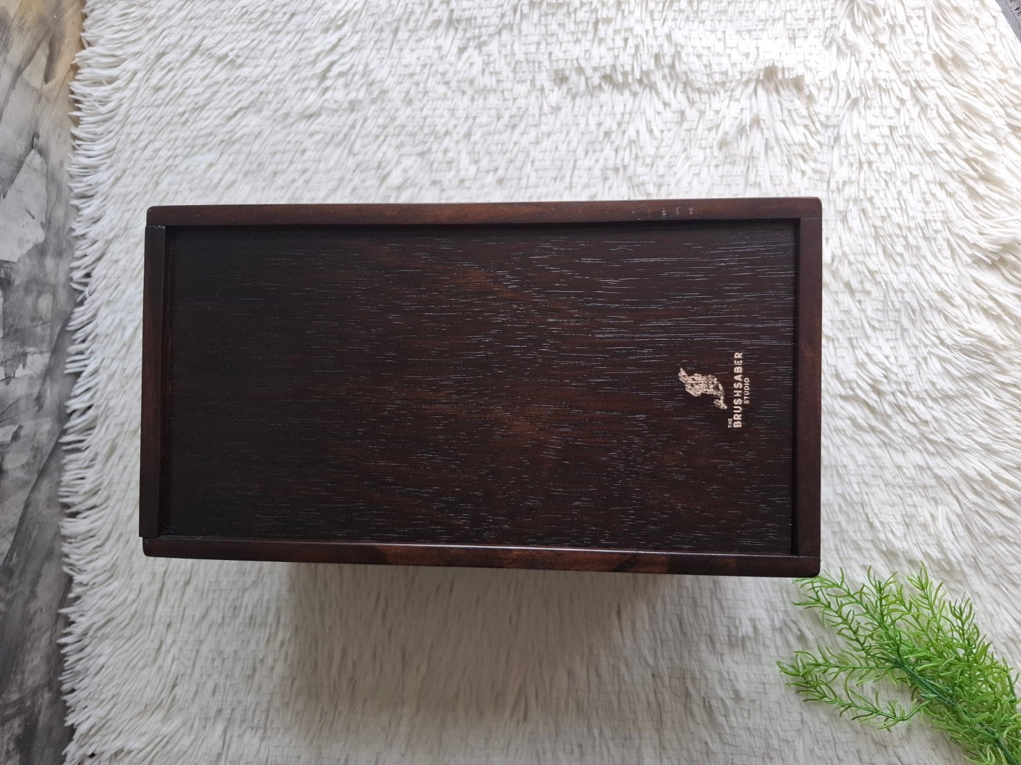 งานกล่องไม้ฝาสไลด์