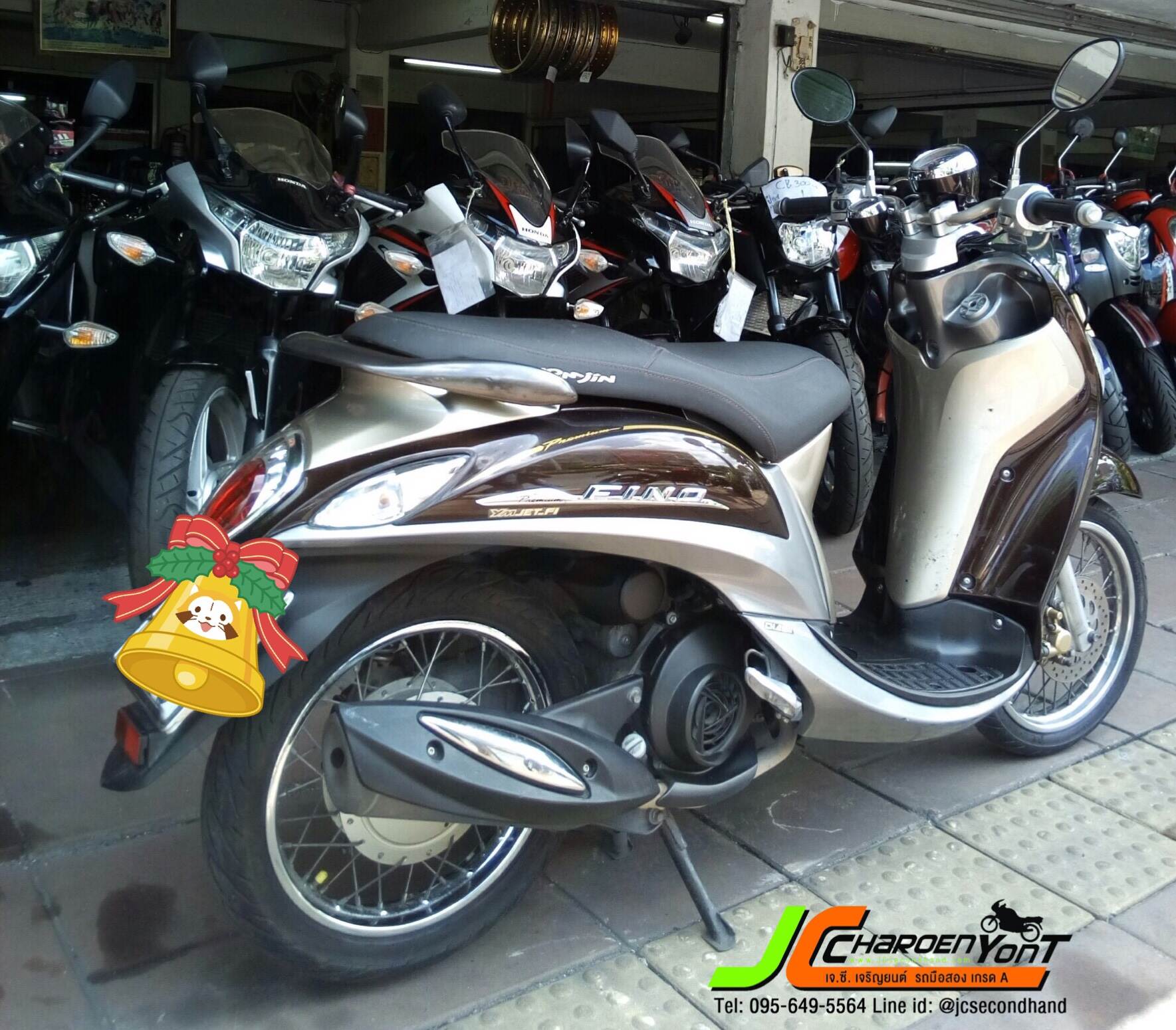 โปรใหม่ได้ทั่วกรุงเทพและปริมณฑล ดาวน์เริ่มต้นเพียง 4,900 เท่านั้น สำหรับคันนี้ Yamaha Fino Premium หัวฉีด YM-jet จดทะเบียนปี 58 เป็นรถมือเดียวสภาพเดิมไม่มีแต่ง เครื่องดีเดิมมากๆ ไม่เคยแกะ