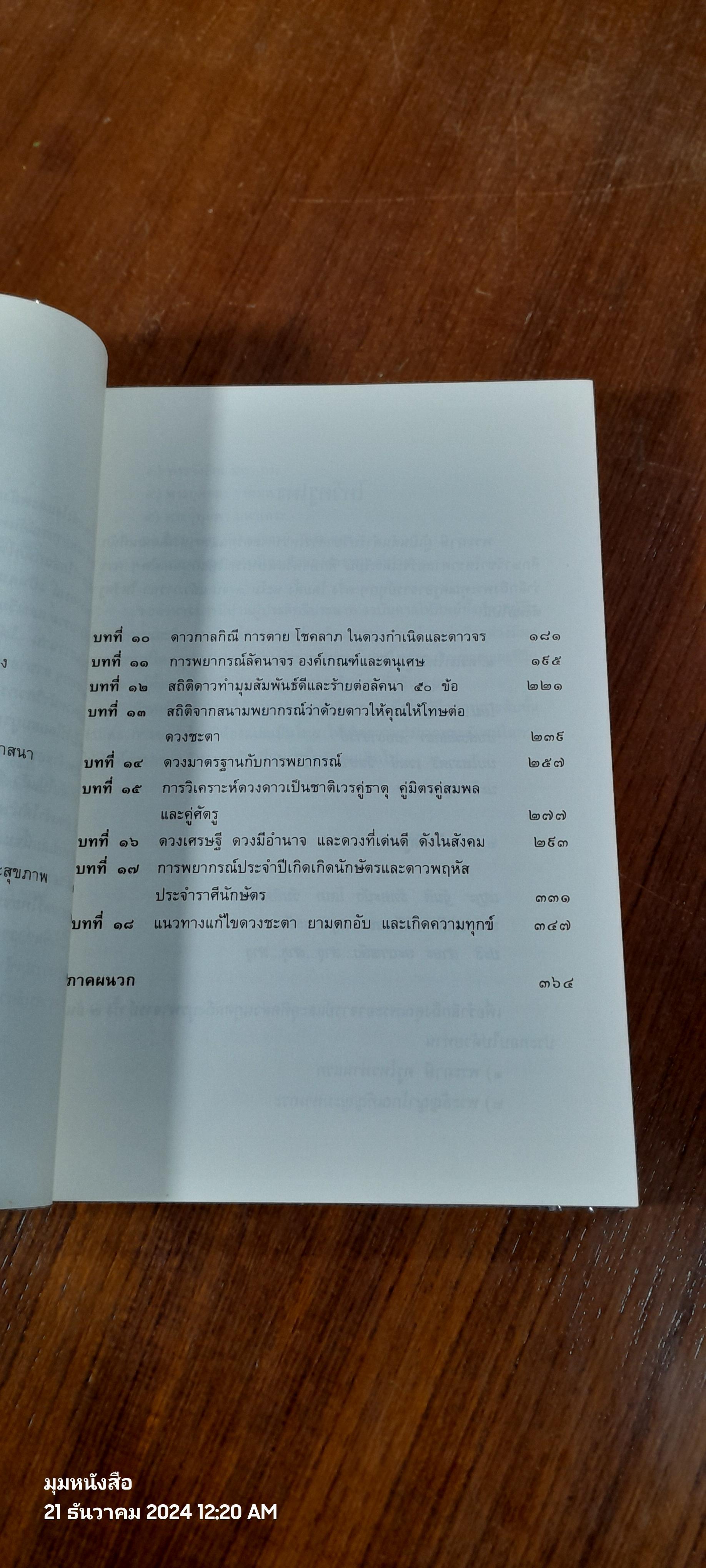 โหราภิวัฒน์ ชี้ชะตา ดวงดี ดวงร้าย / อ.สมาน สิงห์มโน