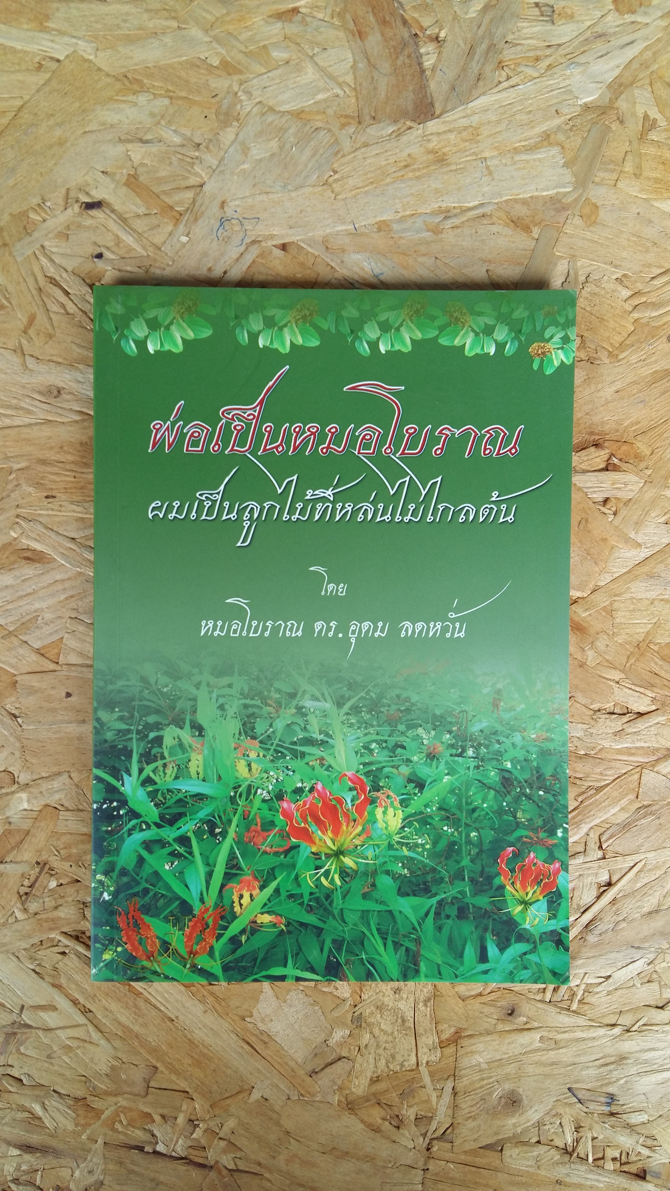 พ่อเป็นหมอโบราณ ผมเป็นลูกไม้ที่หล่นไม่ไกลต้น / ดร.อุดม ลดหวั่น