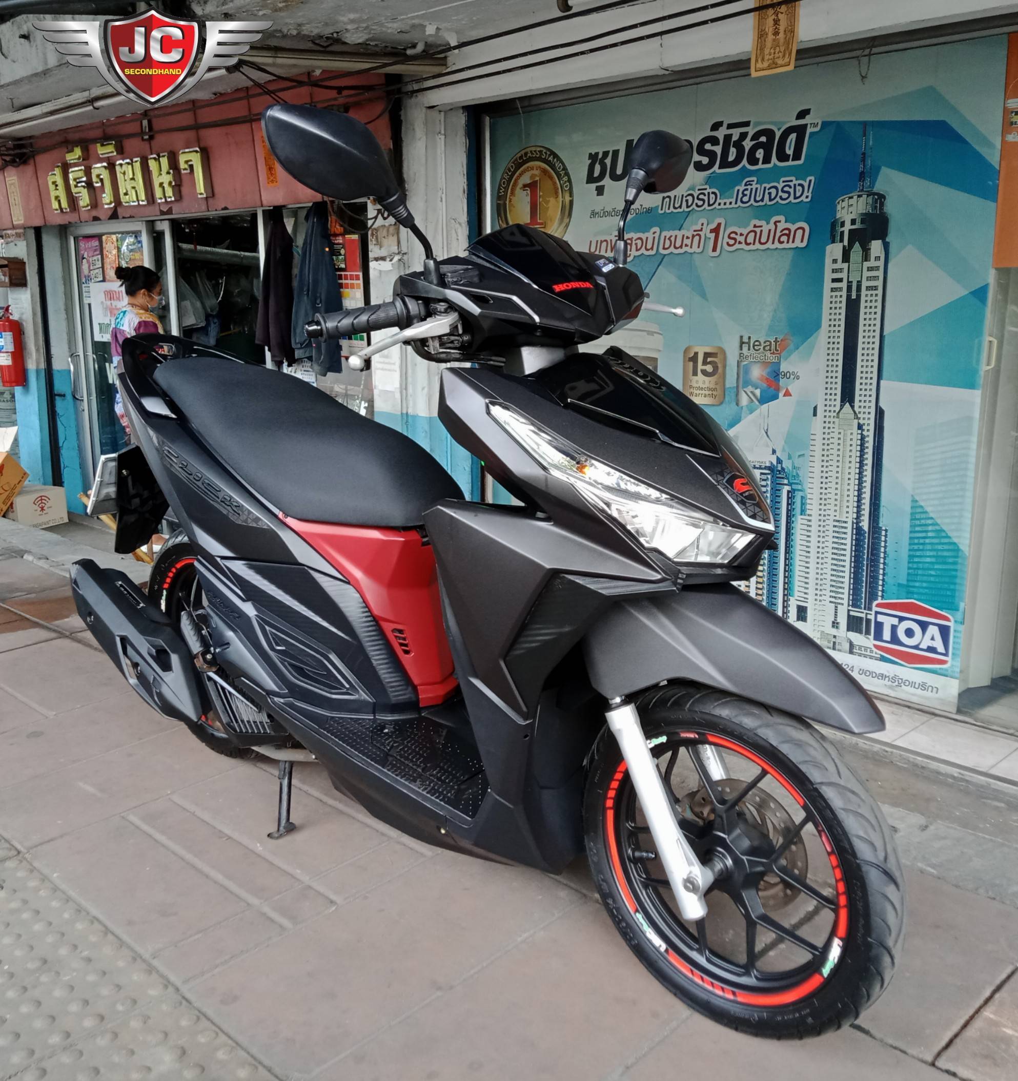 หายไปนานเกิ้น...."รถบ้านมือเดียว" HONDA CLICK125I LED ตัว Top รถกลางปี 59 สภาพสวยดูดี